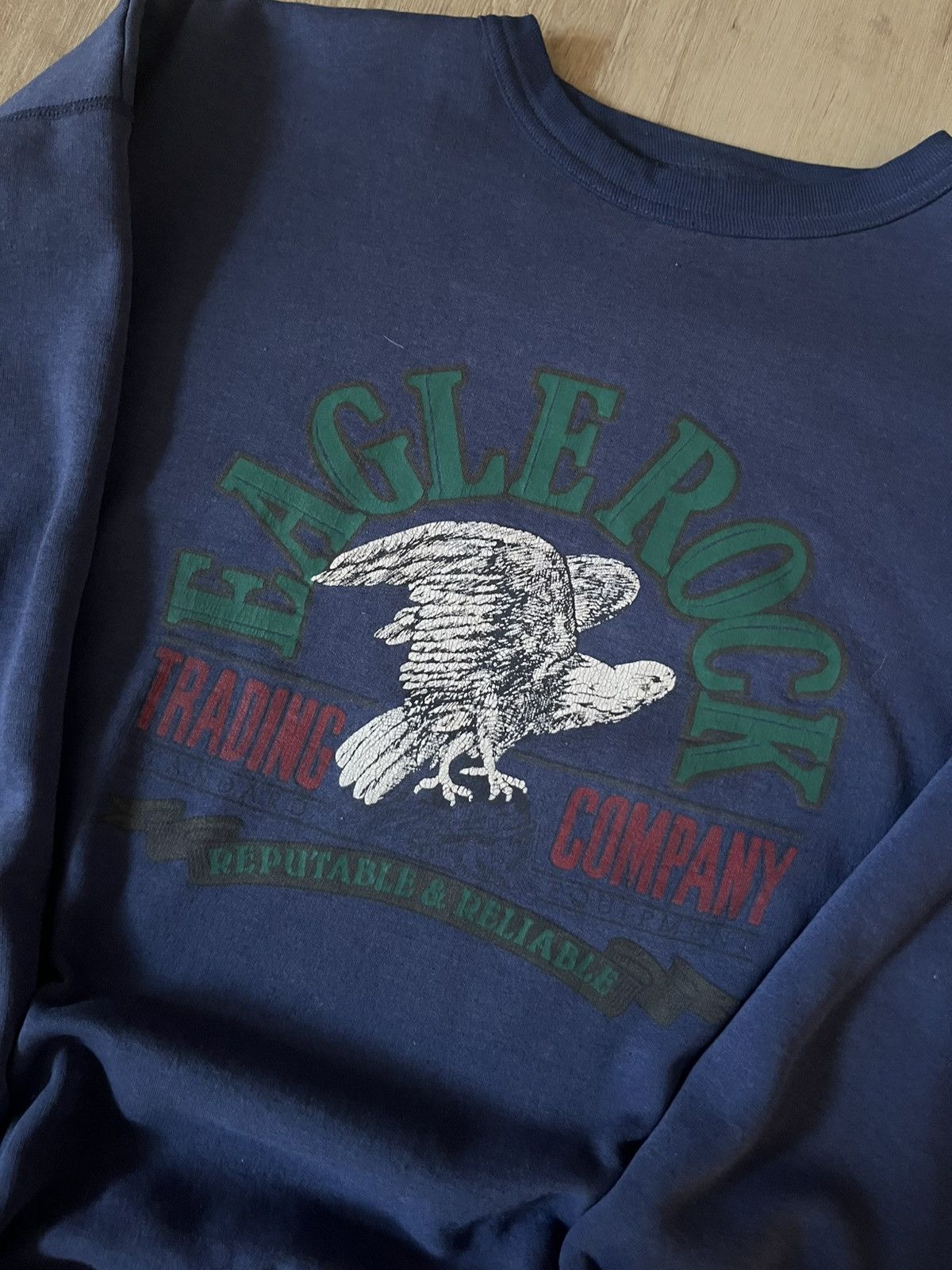 Fruit Of The Loom Vintage baggy crew neck Size US XL / EU 56 / 4 - 2 Thumbnail