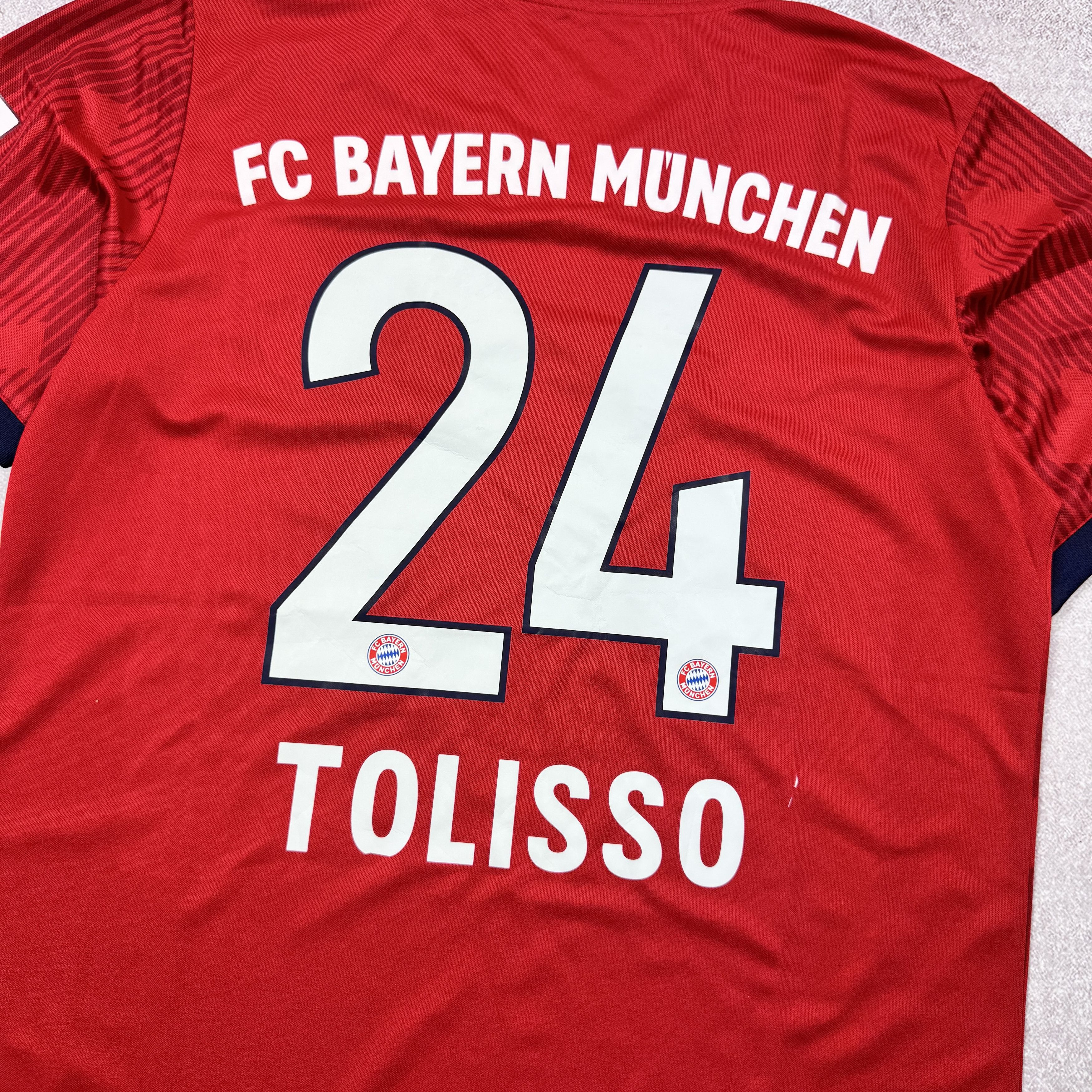 Adidas Adidas Bayern Munchen Tolisso 24 18/19 Football Jersey SizeS Size US S / EU 44-46 / 1 - 8 Thumbnail