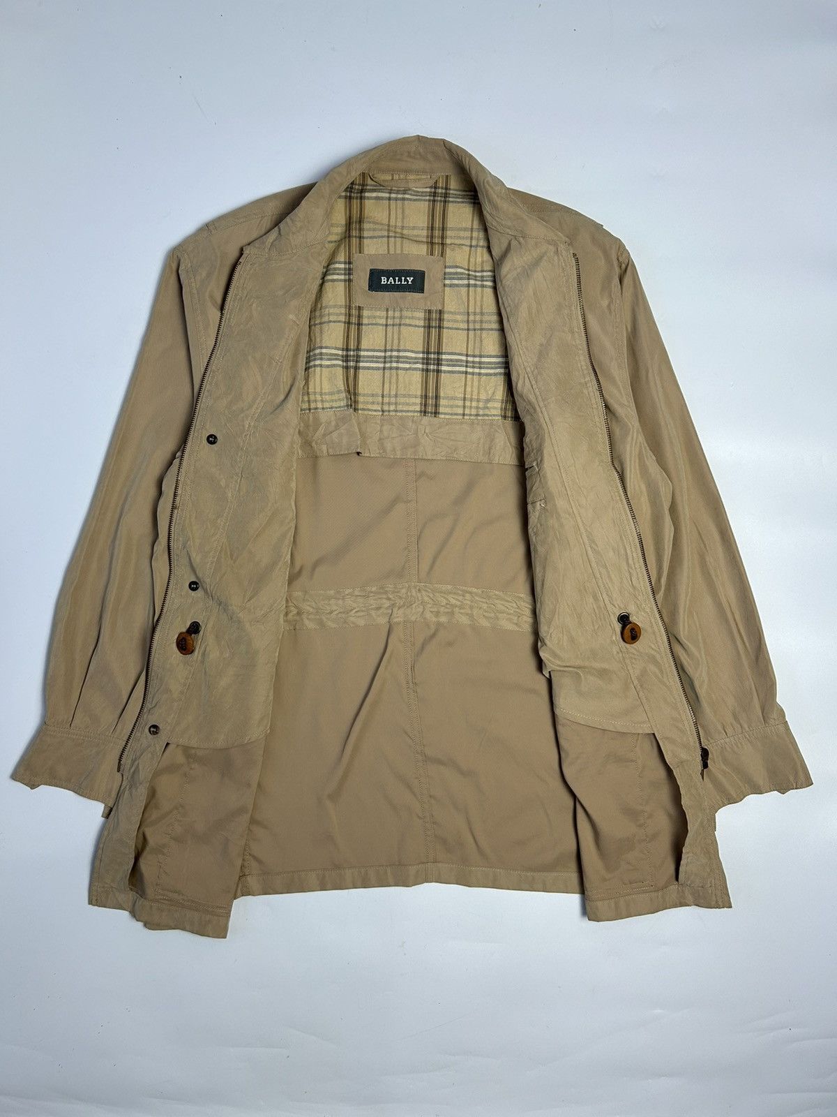 American Apparel × Bally BALLY MULTI POCKET NYLON LIGHT JACKET Size US M / EU 48-50 / 2 - 2 Thumbnail