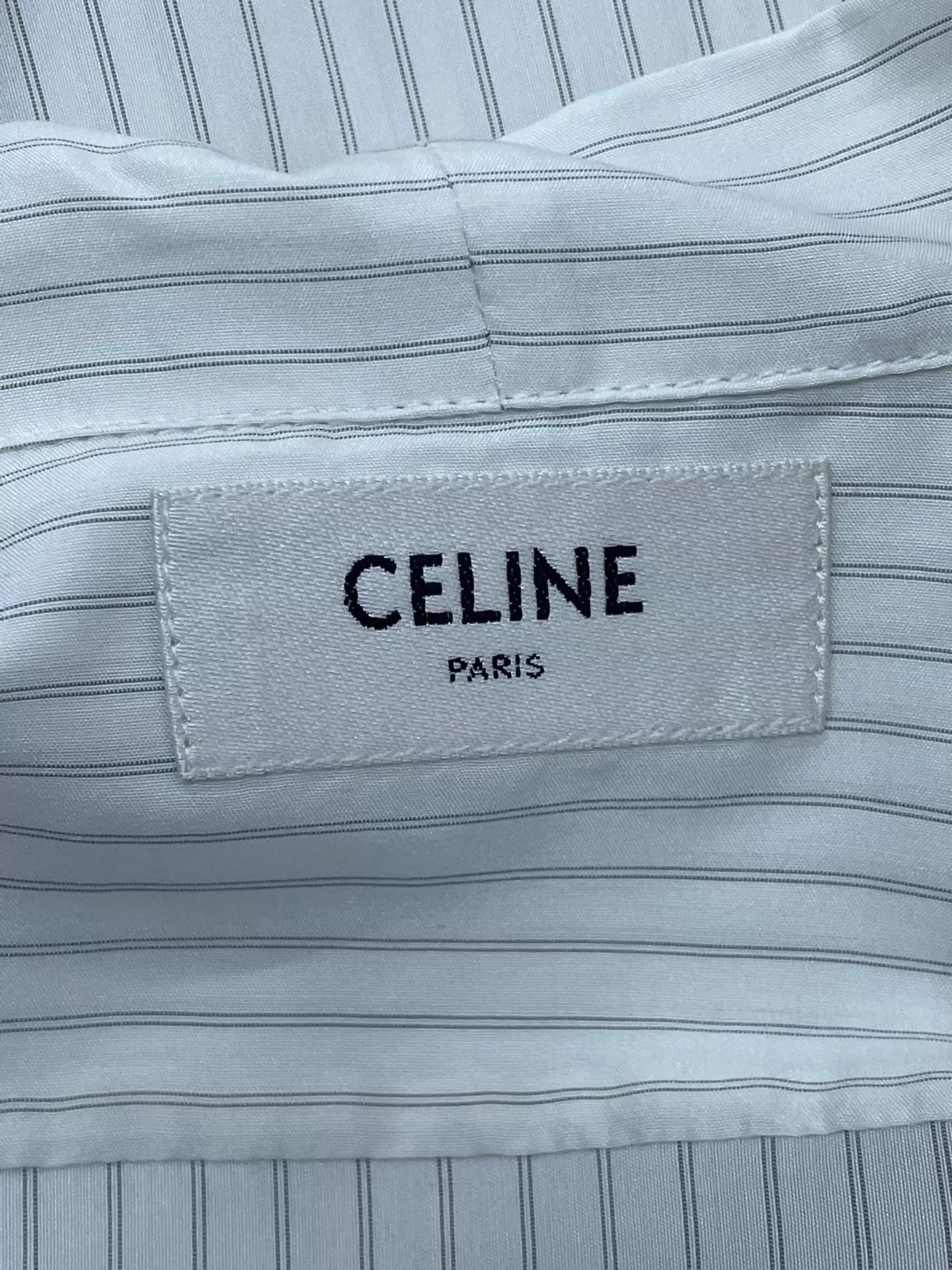 Celine Celine Color Blocked Striped Tied Shirt 36 Size XS / US 0-2 / IT 36-38 - 3 Thumbnail