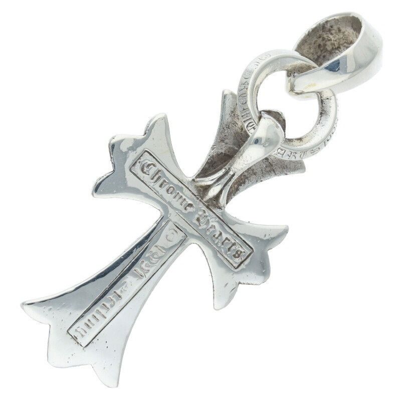 Chrome Hearts Chrome Hearts Small Cross Silver Necklace Size ONE SIZE - 2 Thumbnail