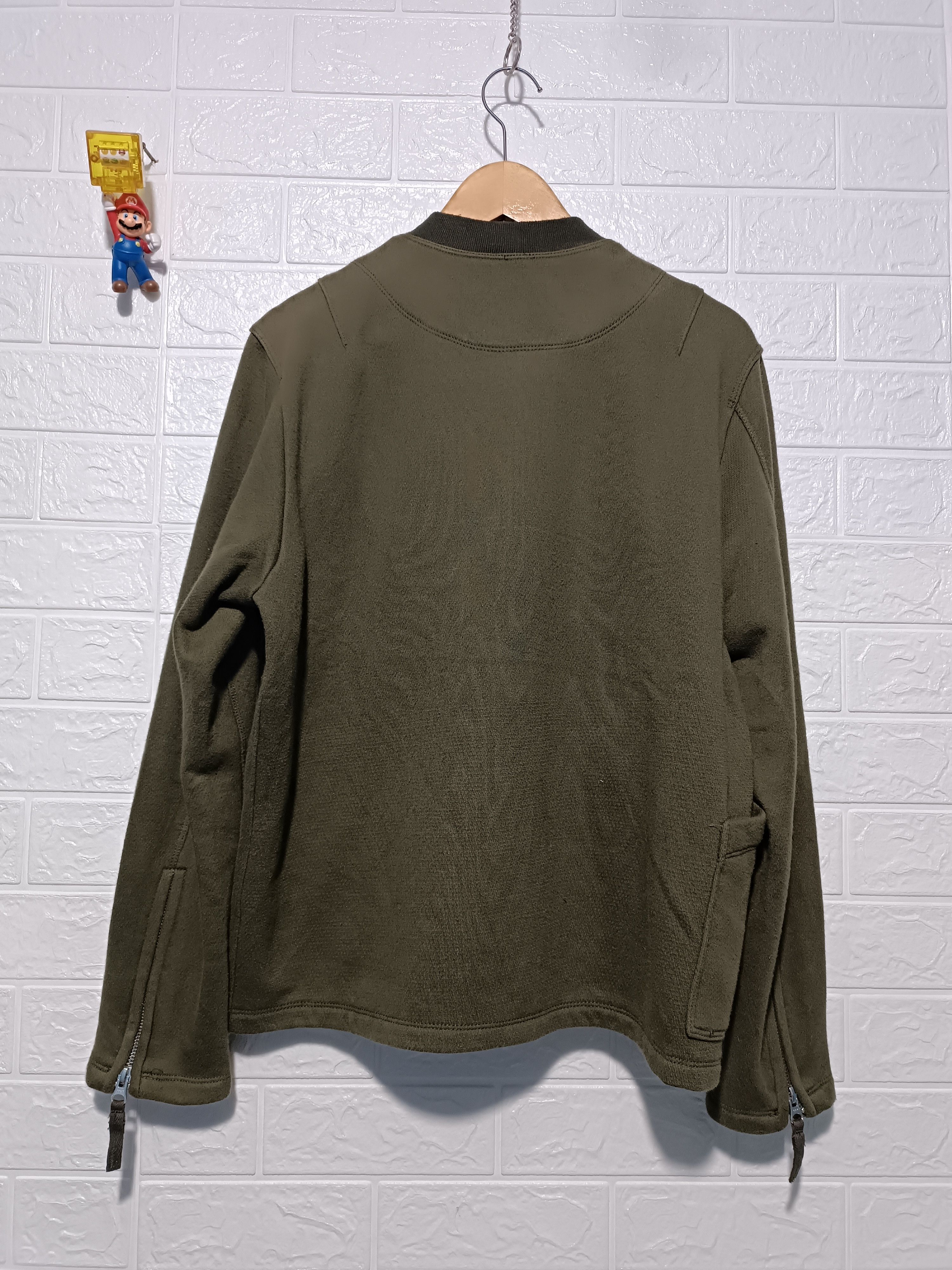 Japanese Brand Asymmetrical Bomber Sweater Jacket Size US M / EU 48-50 / 2 - 5 Thumbnail
