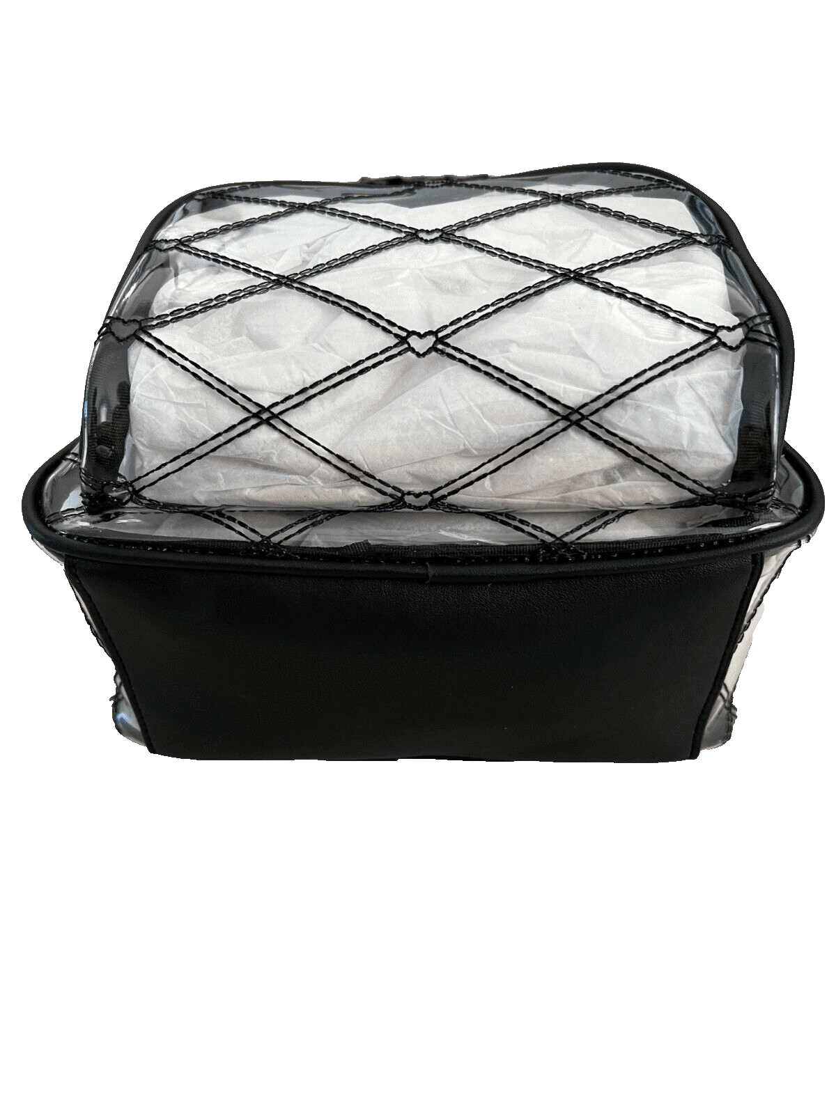 Betsey Johnson Betsey Johnson Clear Black Multi Strap Backpack Bag XOX Size ONE SIZE - 5 Thumbnail