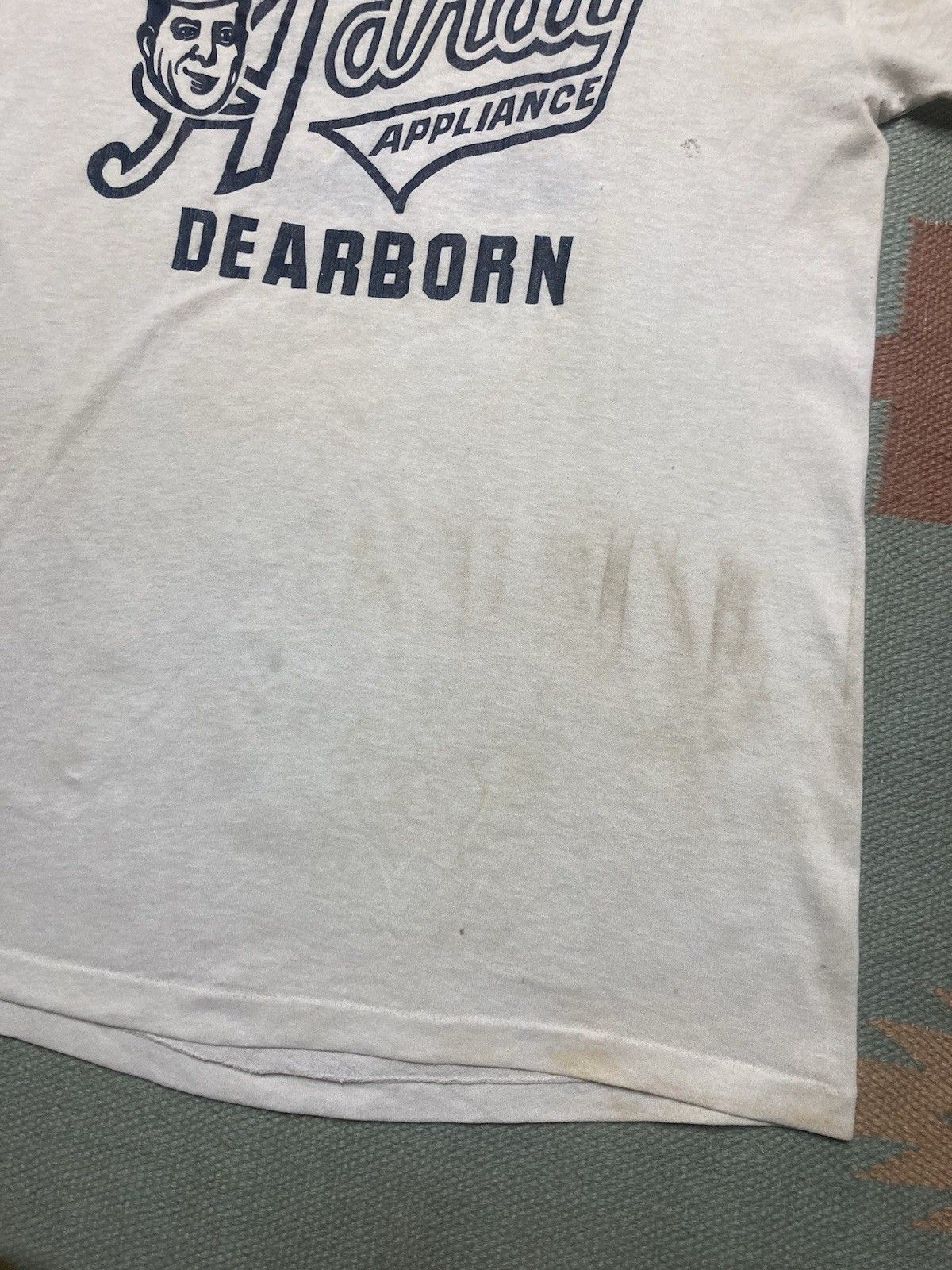 Vintage 80s graphic t shirt Adray Appliance Dearborn Michigan large Size US L / EU 52-54 / 3 - 2 Thumbnail