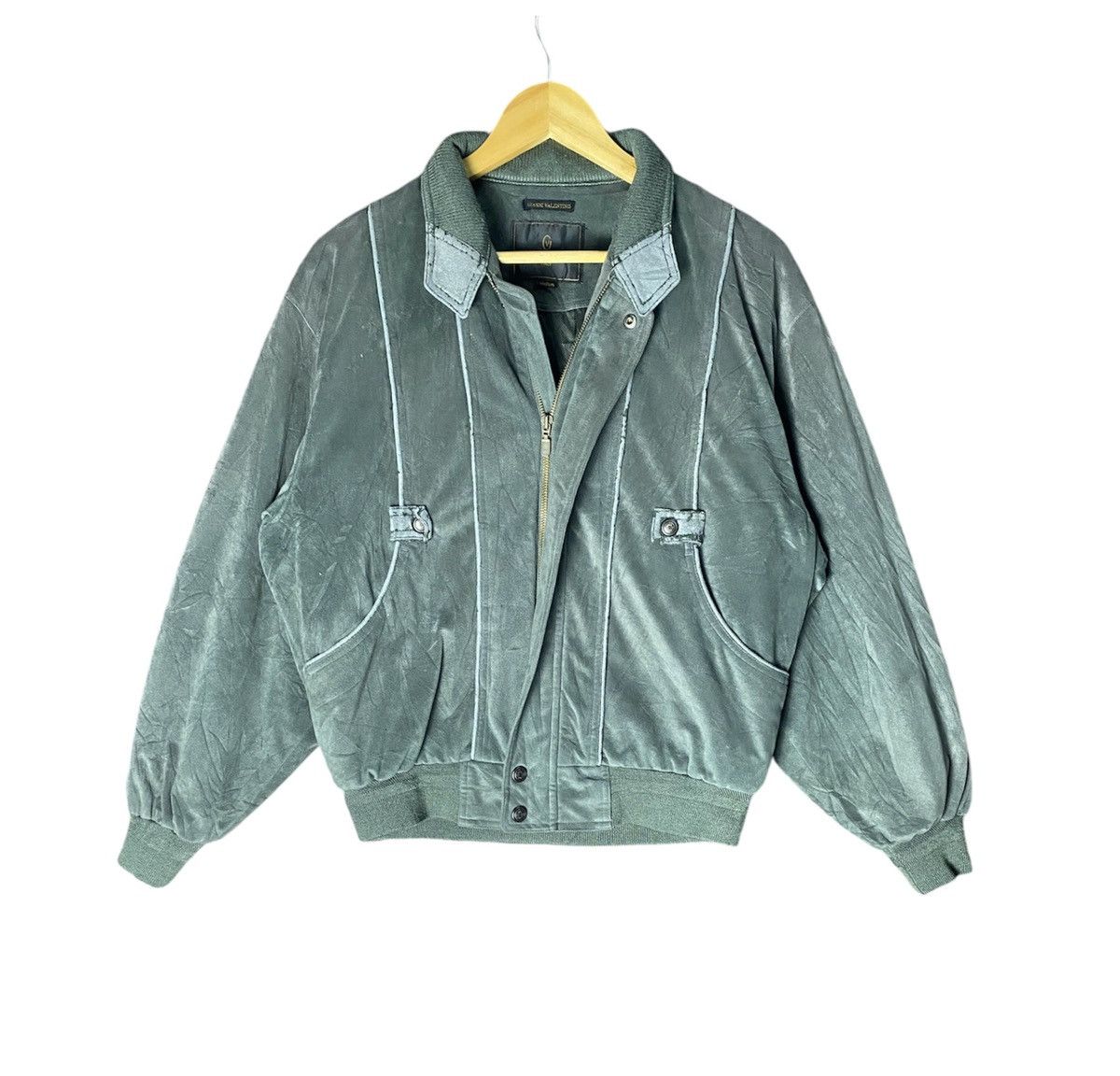 Gianni Valentino × Vintage Vintage Gianni Valentino Zipper Jacket Size US M / EU 48-50 / 2 - 1 Thumbnail