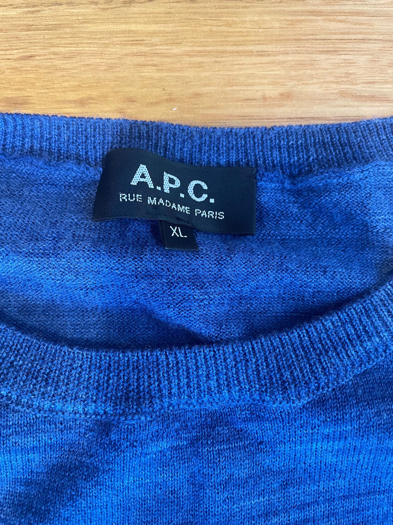 A.P.C. Knitted sweater Size US XL / EU 56 / 4 - 2 Thumbnail