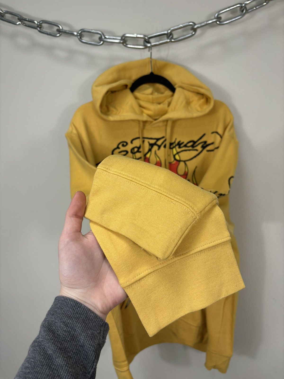 Christian Audigier Ed Hardy Tattoo Tiger Fire Y2K Logo NEW Hype Hoodie Size US XL / EU 56 / 4 - 8 Thumbnail