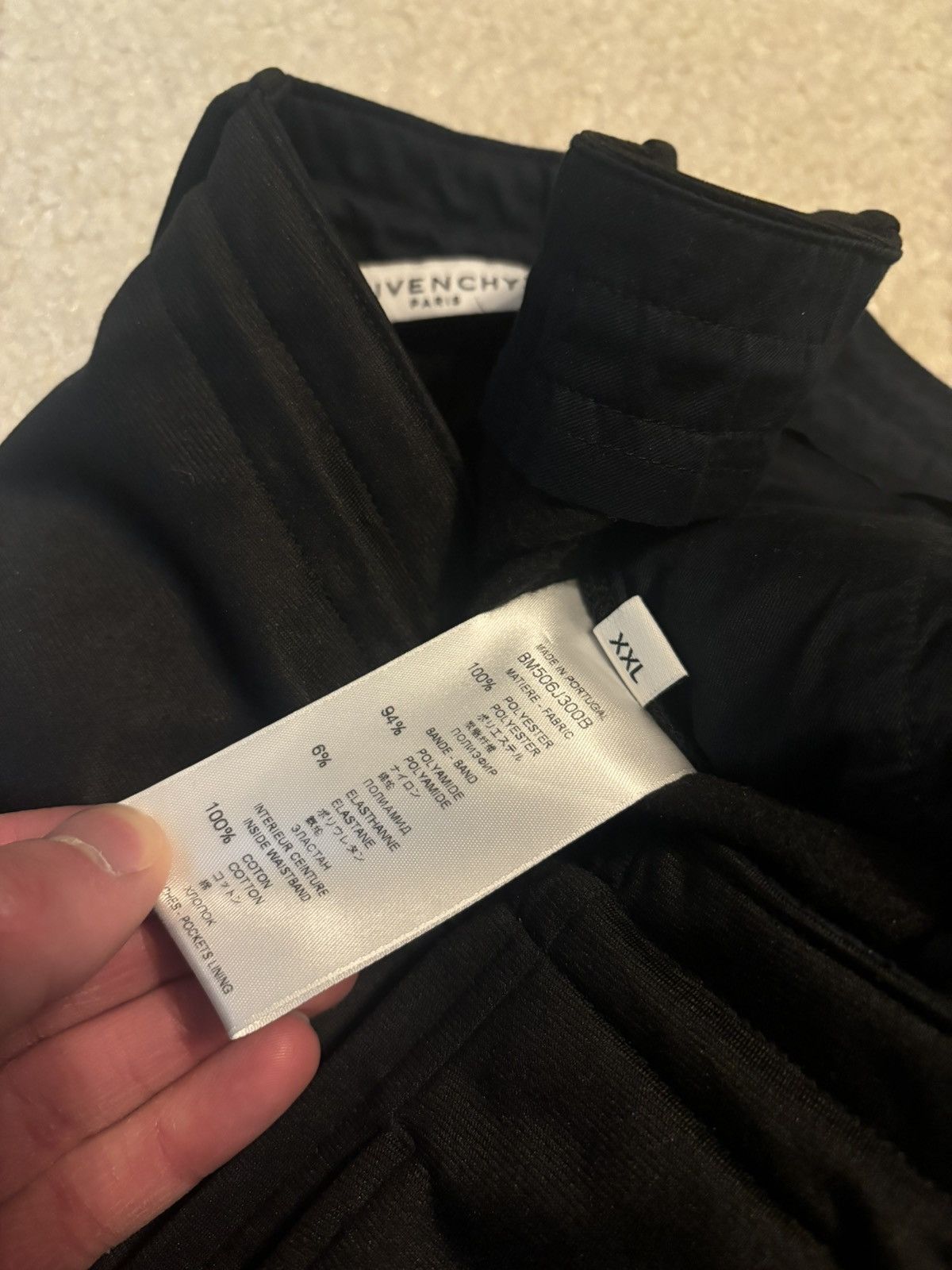 Givenchy Givenchy Repeating Logo Tape Track Sweatpants Black Size US 40 / EU 56 - 5 Thumbnail