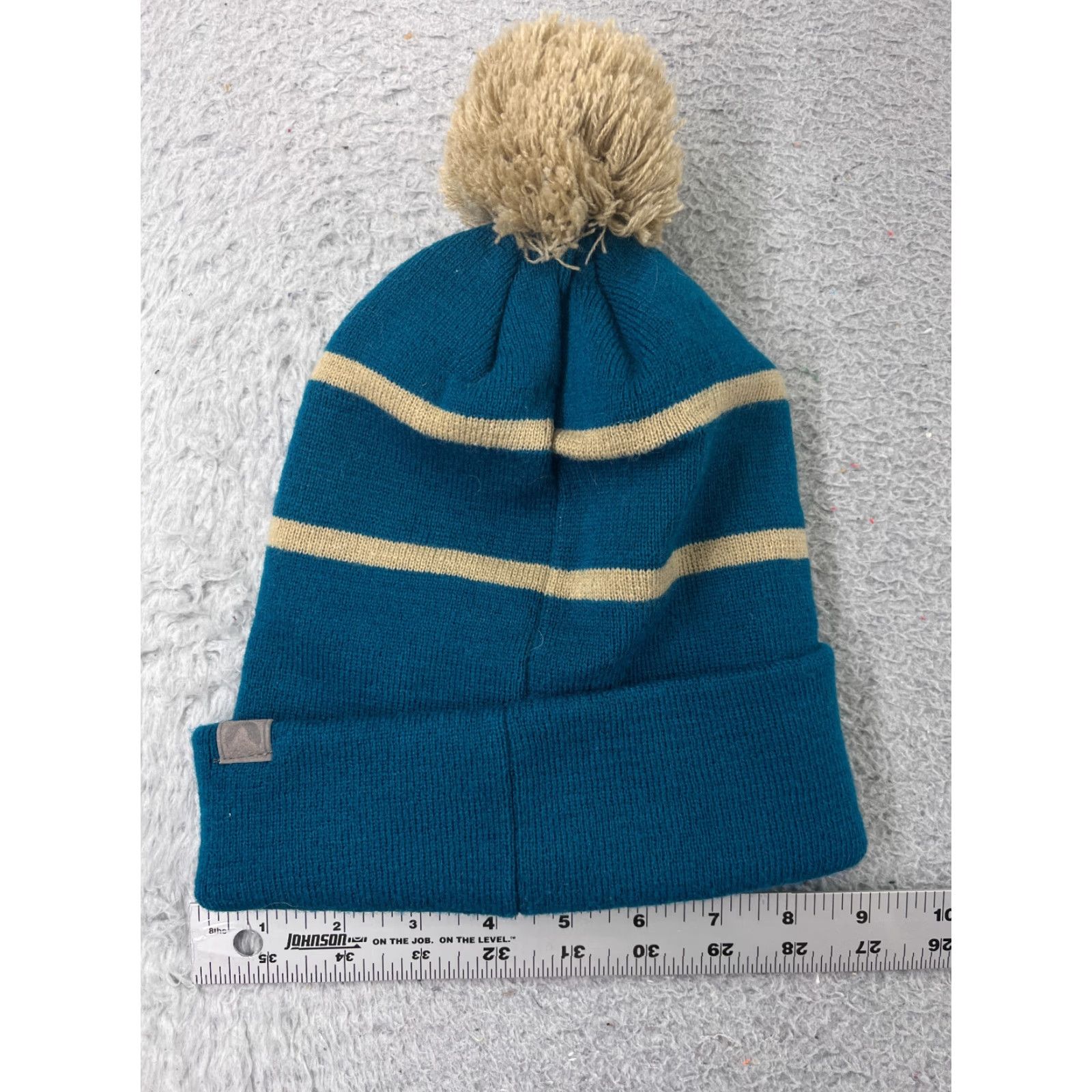 Vintage Cirque Mountain Apparel Beanie Toque Adult One Size Blue Knit Acrylic Beer Deer Pom Hats Mens Size ONE SIZE - 5 Thumbnail