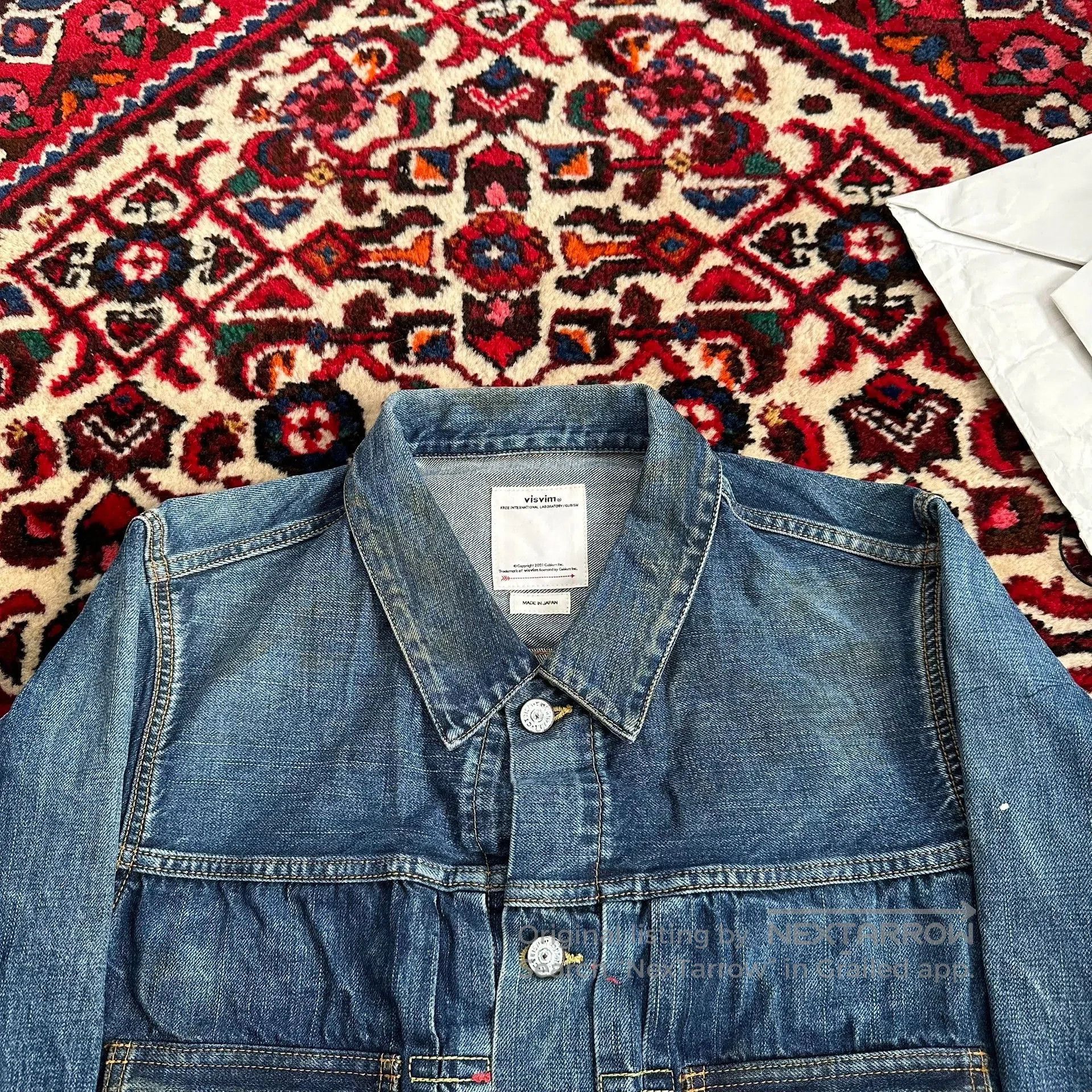 Visvim visvim 20ss 101 dry999 Denim Jacket. Size US L / EU 52-54 / 3 - 4 Thumbnail