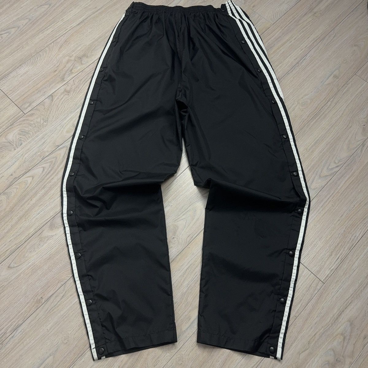 Adidas Rare 90s Adidas Vintage Tearaway Drill Nylon Track Jogger Size US 31 - 2 Thumbnail