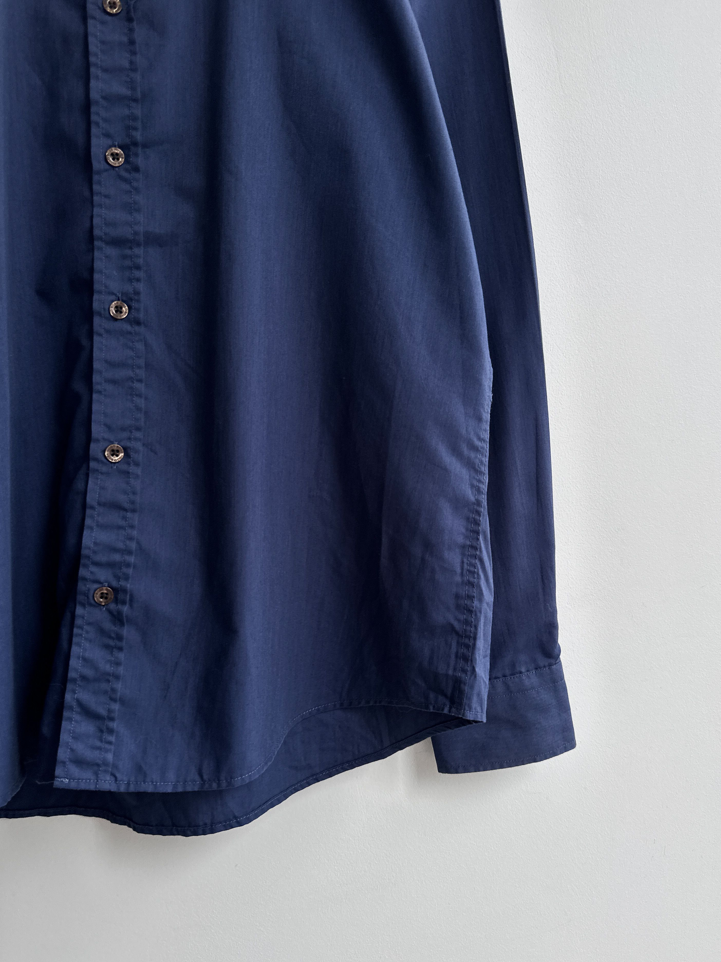 Hugo Boss Hugo Boss Blue Shirt Button Up Size US XL / EU 56 / 4 - 5 Thumbnail