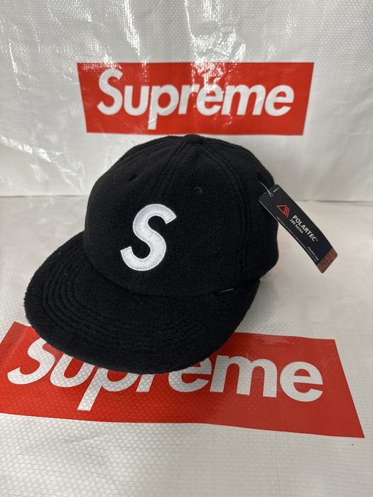 Supreme Supreme polartec s logo 6 panel cap fw 18 | Grailed