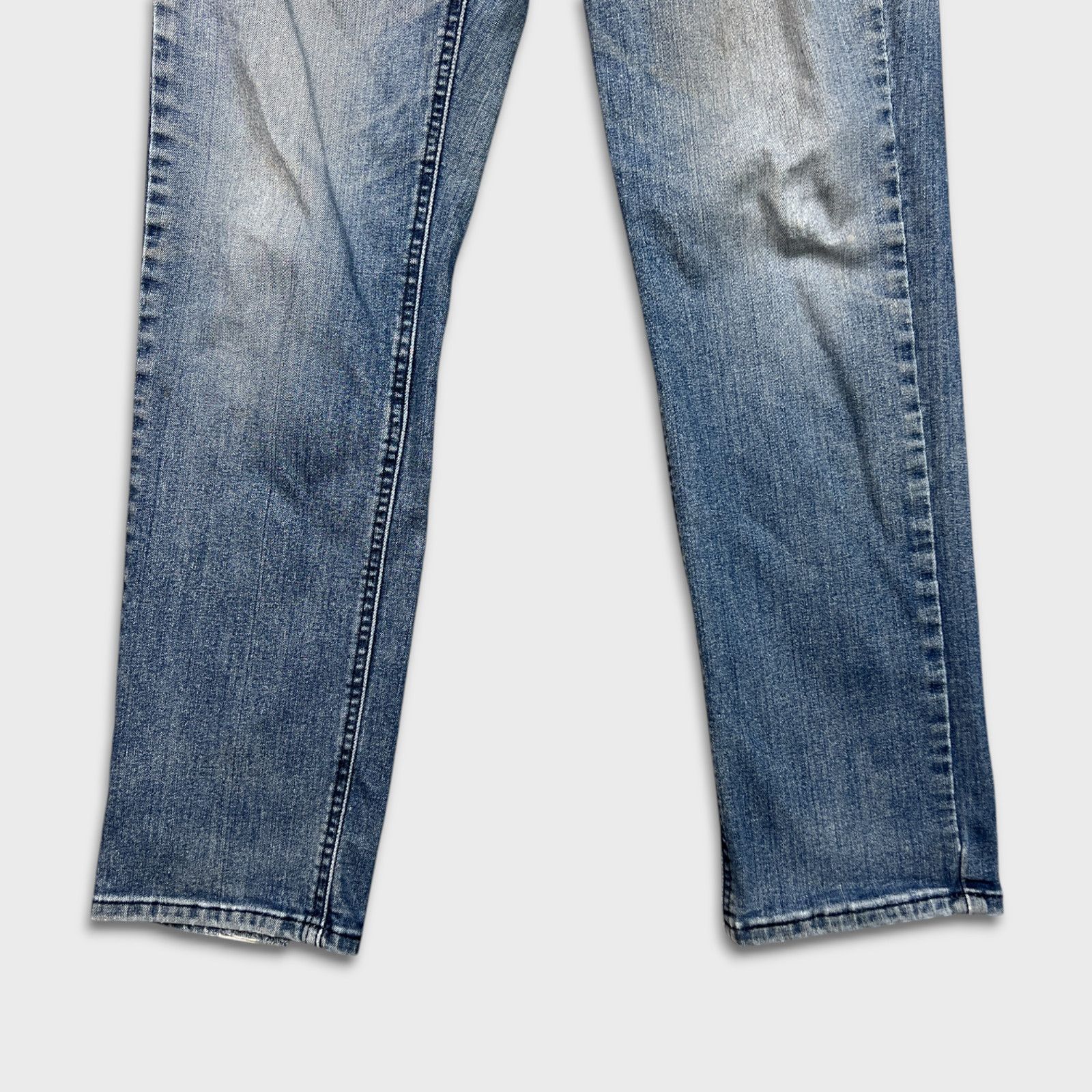 Levi's × Vintage Levi's 541 Jeans 33x32 Athletic Taper Fade Distressed Denim Size US 33 - 5 Thumbnail