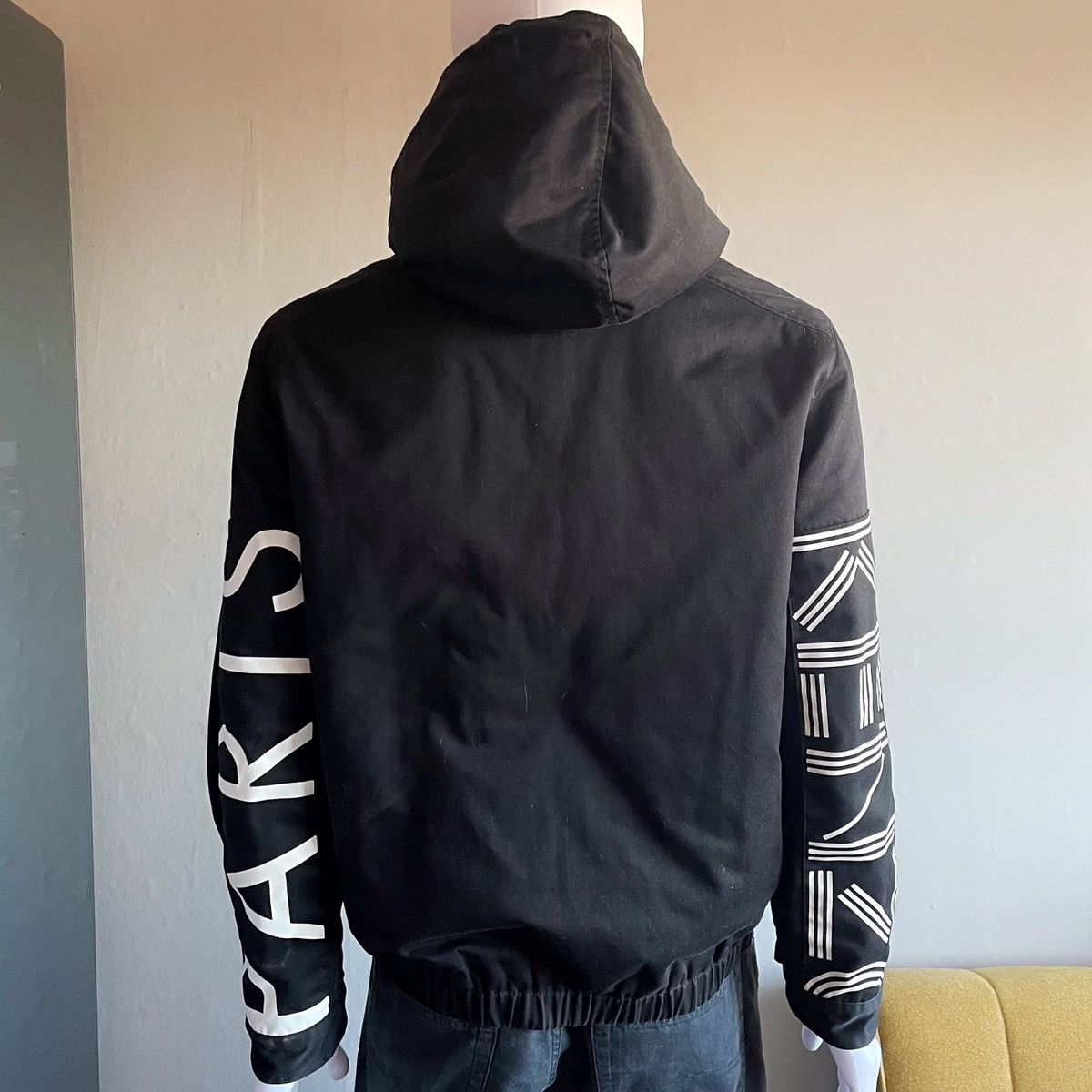 Kenzo Kenzo Paris Spell Out Black Coat Size US S / EU 44-46 / 1 - 4 Thumbnail