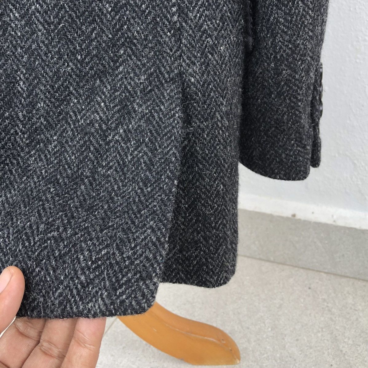Harris Tweed Harris Tweed x AXCIKATE Wool Coat Jacket Size US M / EU 48-50 / 2 - 17 Thumbnail