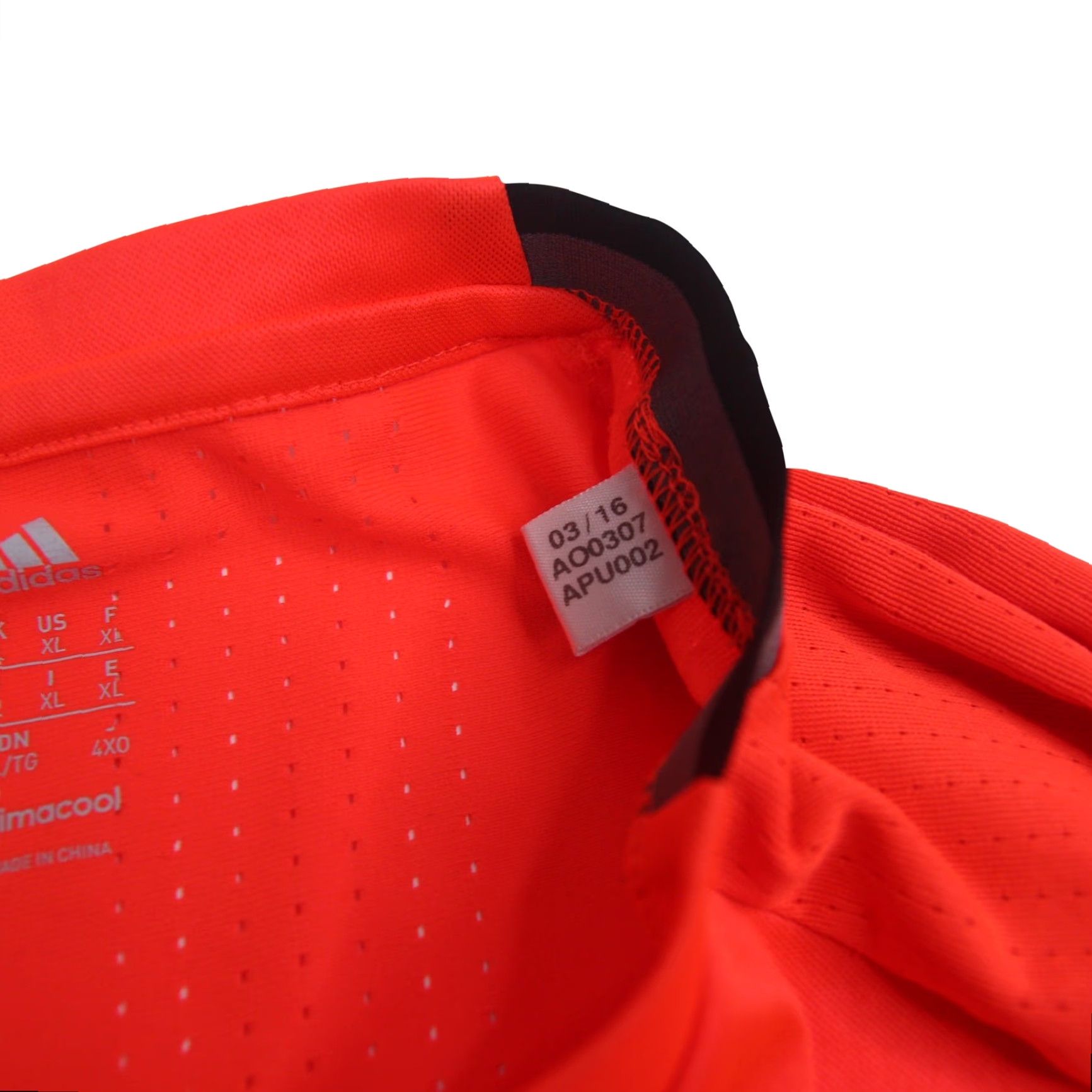 Adidas 2016 Adidas F.C. Bayern Munchen Mens XL Soccer Jersey Orange Size US XL / EU 56 / 4 - 5 Thumbnail