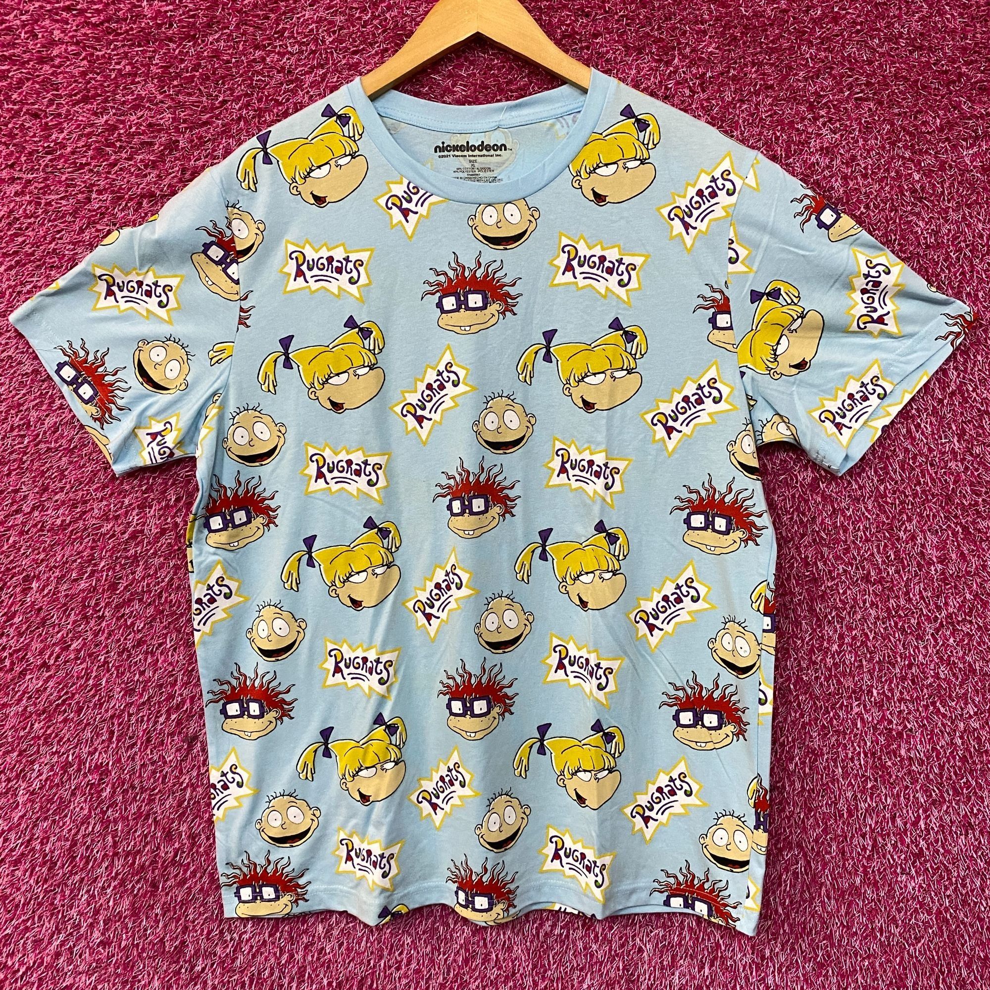 Nickelodeon Nickelodeon Rugrats Big Head Cast T-Shirt Size Extra Large Size US XL / EU 56 / 4 - 1 Thumbnail