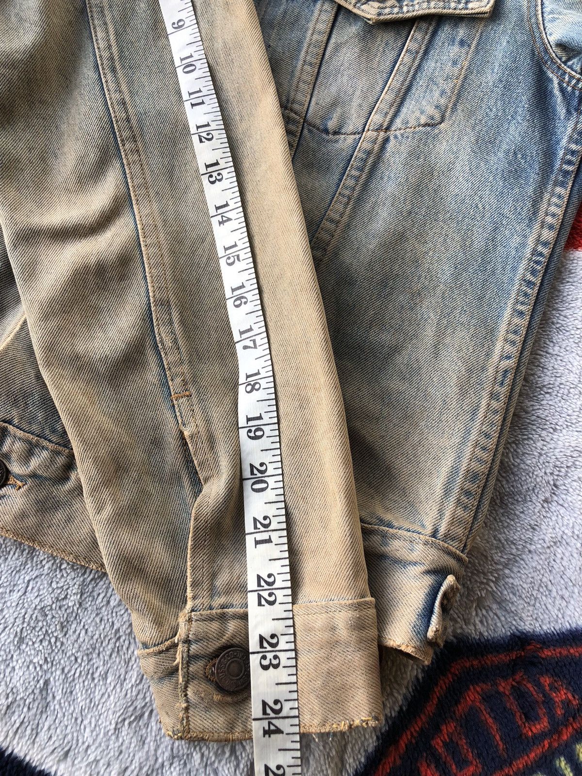 Levi's Vintage Levi’s Distressed Faded Jacket Size US S / EU 44-46 / 1 - 15 Thumbnail