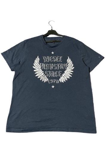 Diesel Vintage Diesel Big Y2K Logo Short Sleeve T-Shirt Size M Size US M / EU 48-50 / 2 - 1 Thumbnail