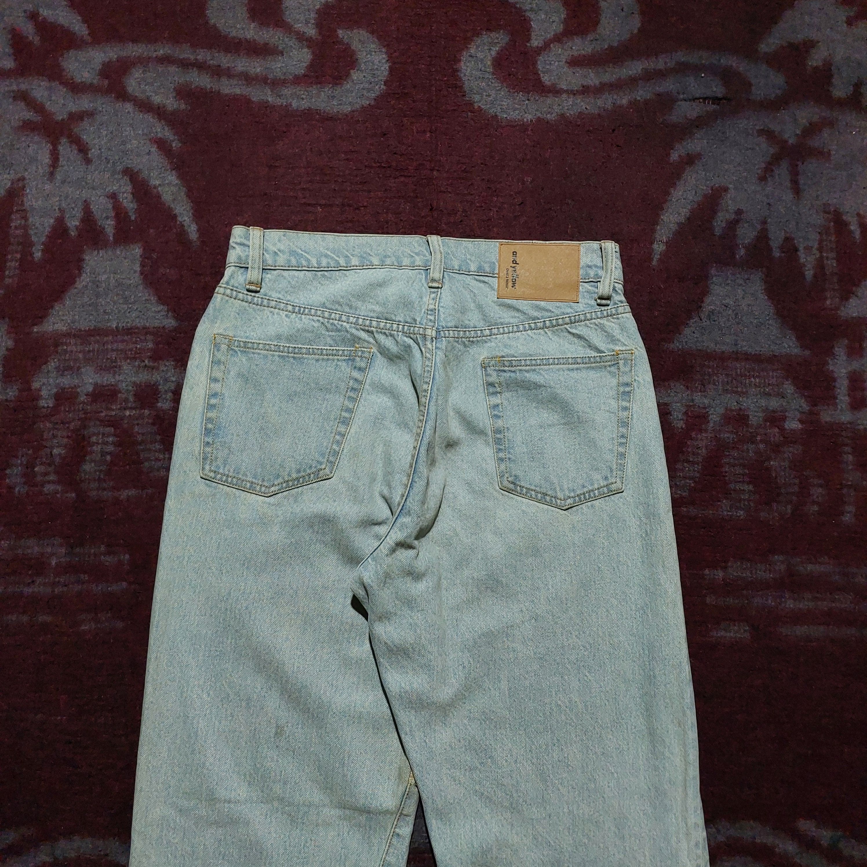 Tete Homme 20AW Kiminori morishita and yellow chain blue denim Size US 30 / EU 46 - 4 Thumbnail