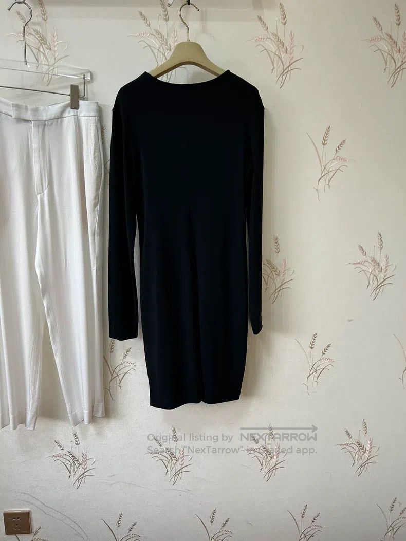 The Row The row Classic Black Dress Size L / US 10 / IT 46 - 2 Thumbnail