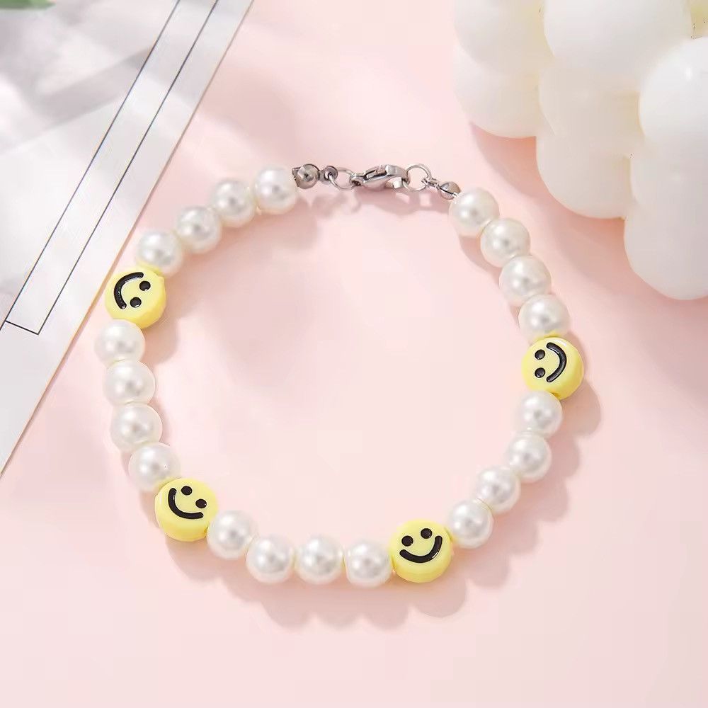 Jewelry SMILE Mini Beads Bracelet Size ONE SIZE - 2 Thumbnail