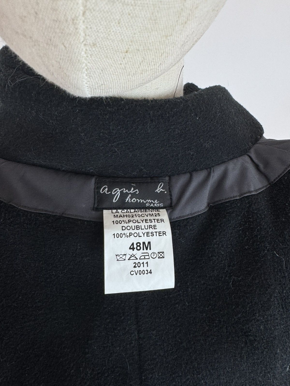 agnes b homme Paris coat Archive Clothing Avant Garde Womens