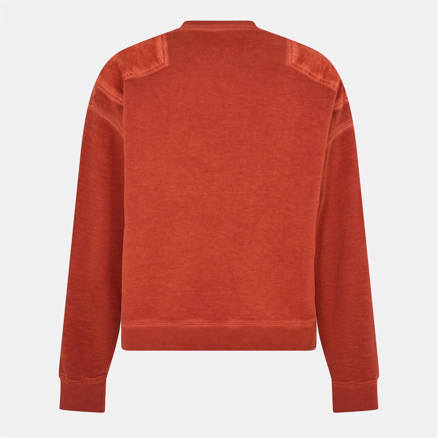 Dsquared2 o1g2r1mq0426 Crew-Neck Crew Sweatshirt in Rust Size US XL / EU 56 / 4 - 2 Thumbnail