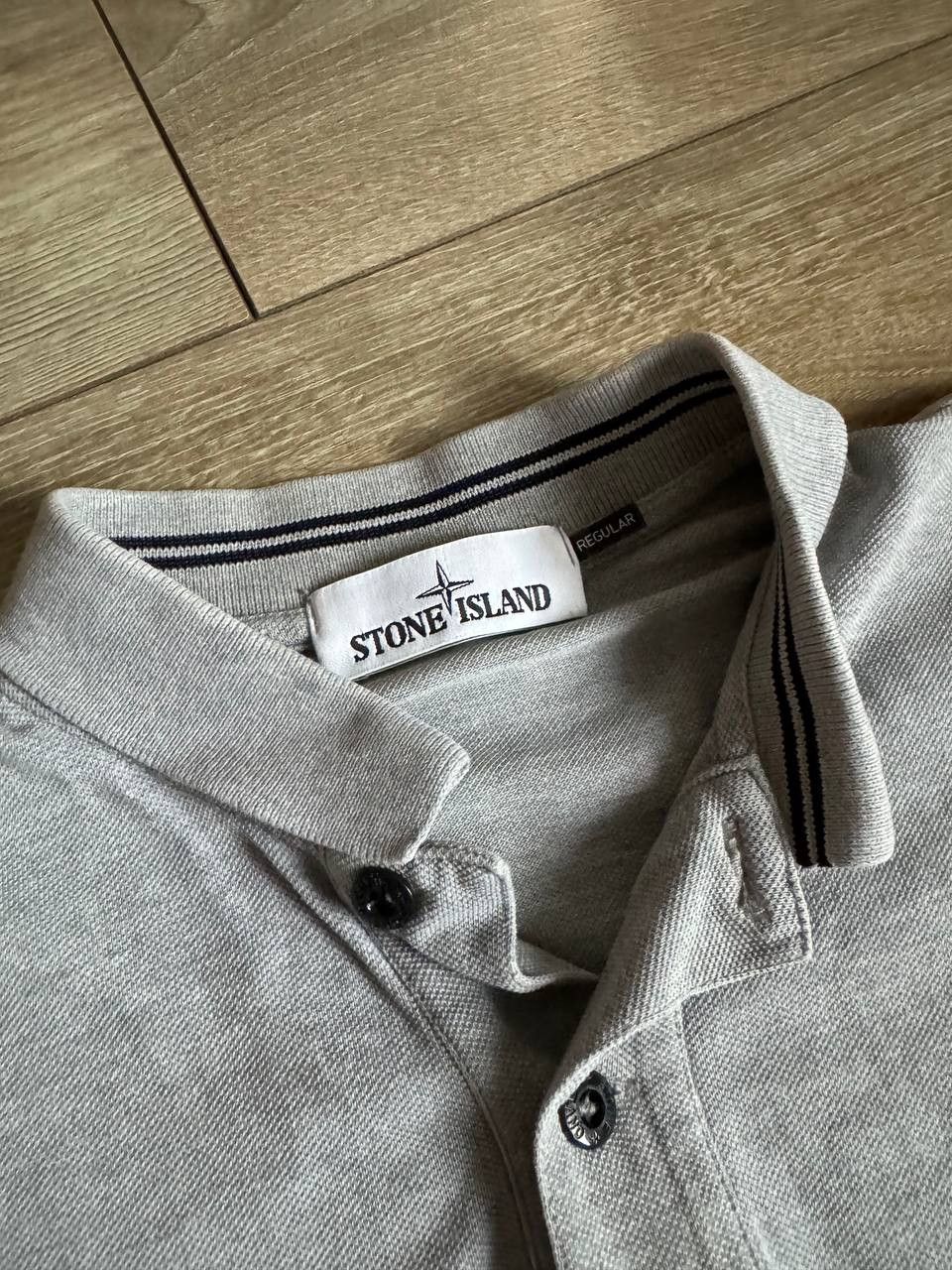 Stone Island Stone Island Gray Polo Size US L / EU 52-54 / 3 - 7 Thumbnail