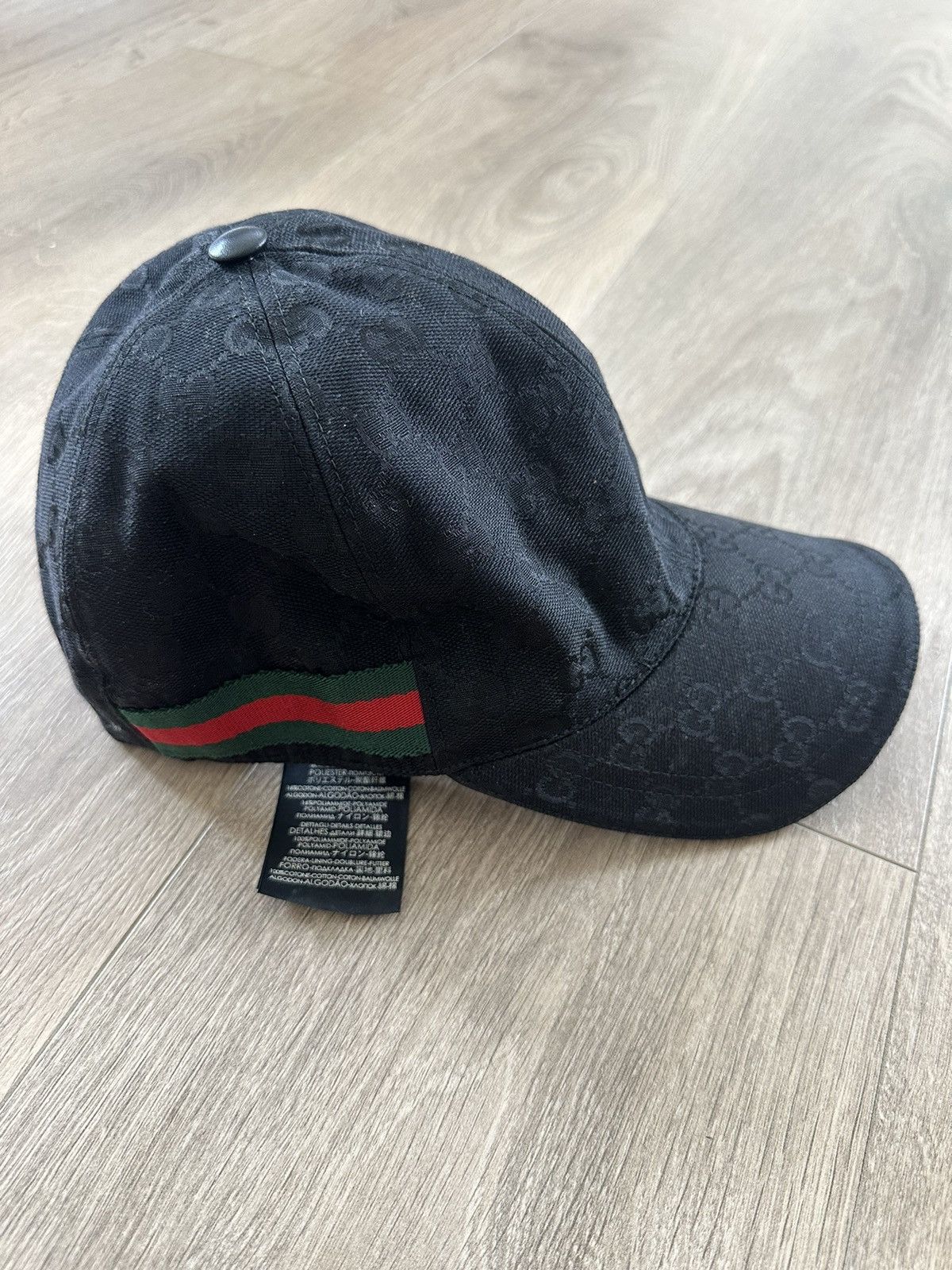 image of Gucci Cap in Black, Men's