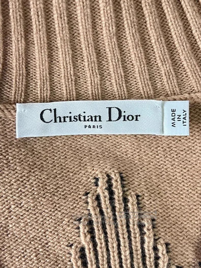 Dior Dior Cashmere knitted coat Size XXS / US 00 / IT 34 - 7 Thumbnail