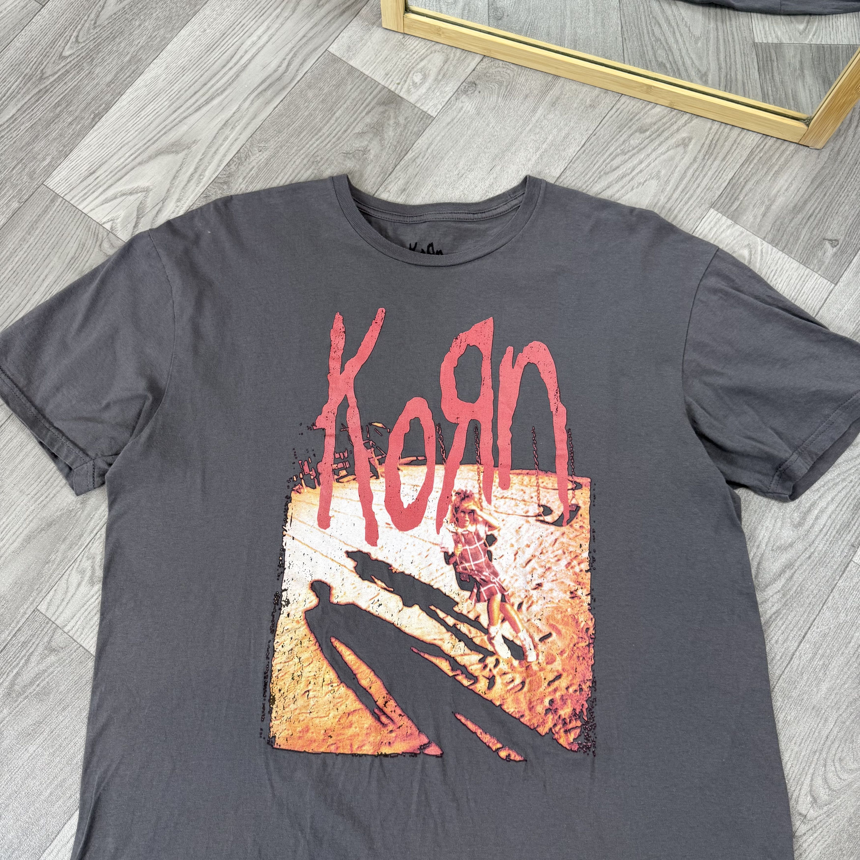 Vintage Korn Rock Band Graphic Tee Shirt Size US XL / EU 56 / 4 - 4 Thumbnail