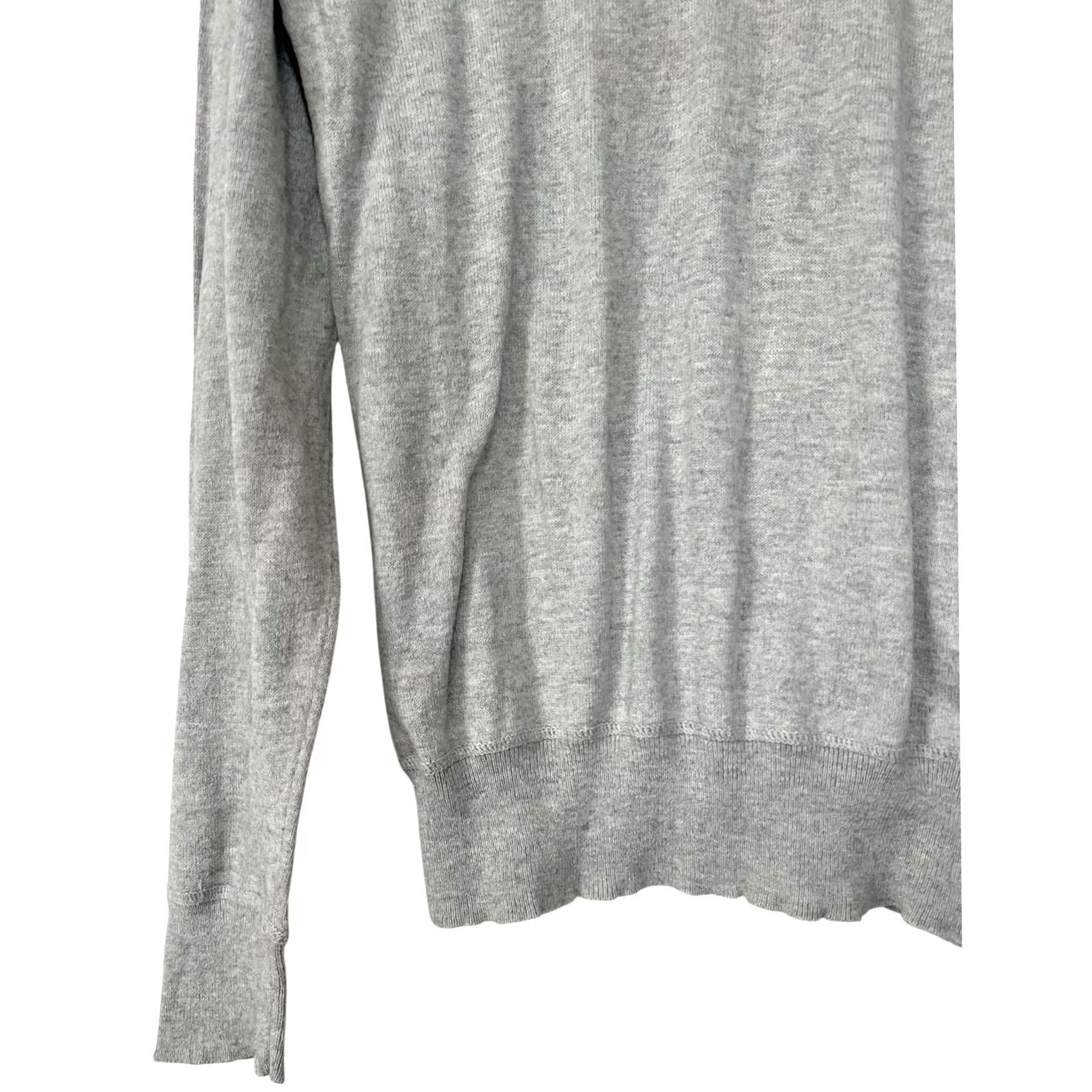 Vintage Life After Denim Men’s M Gray V-Neck Pullover Sweater Cotton Cashmere Blend Shirt Size US M / EU 48-50 / 2 - 3 Thumbnail