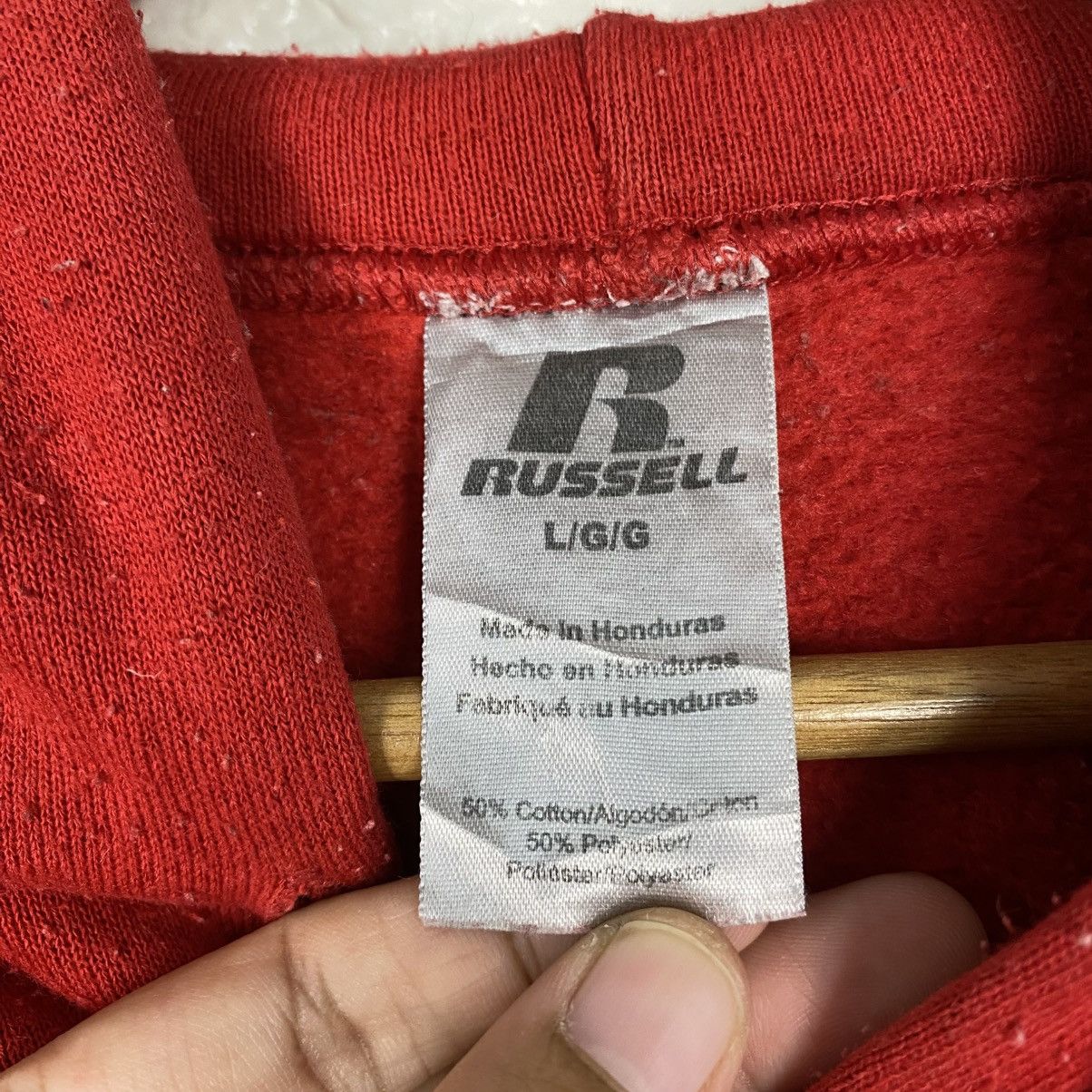 Japanese Brand 📌Vintage Hoodie Pull Over Sweatshirt Russel Athletic Size US L / EU 52-54 / 3 - 18 Thumbnail