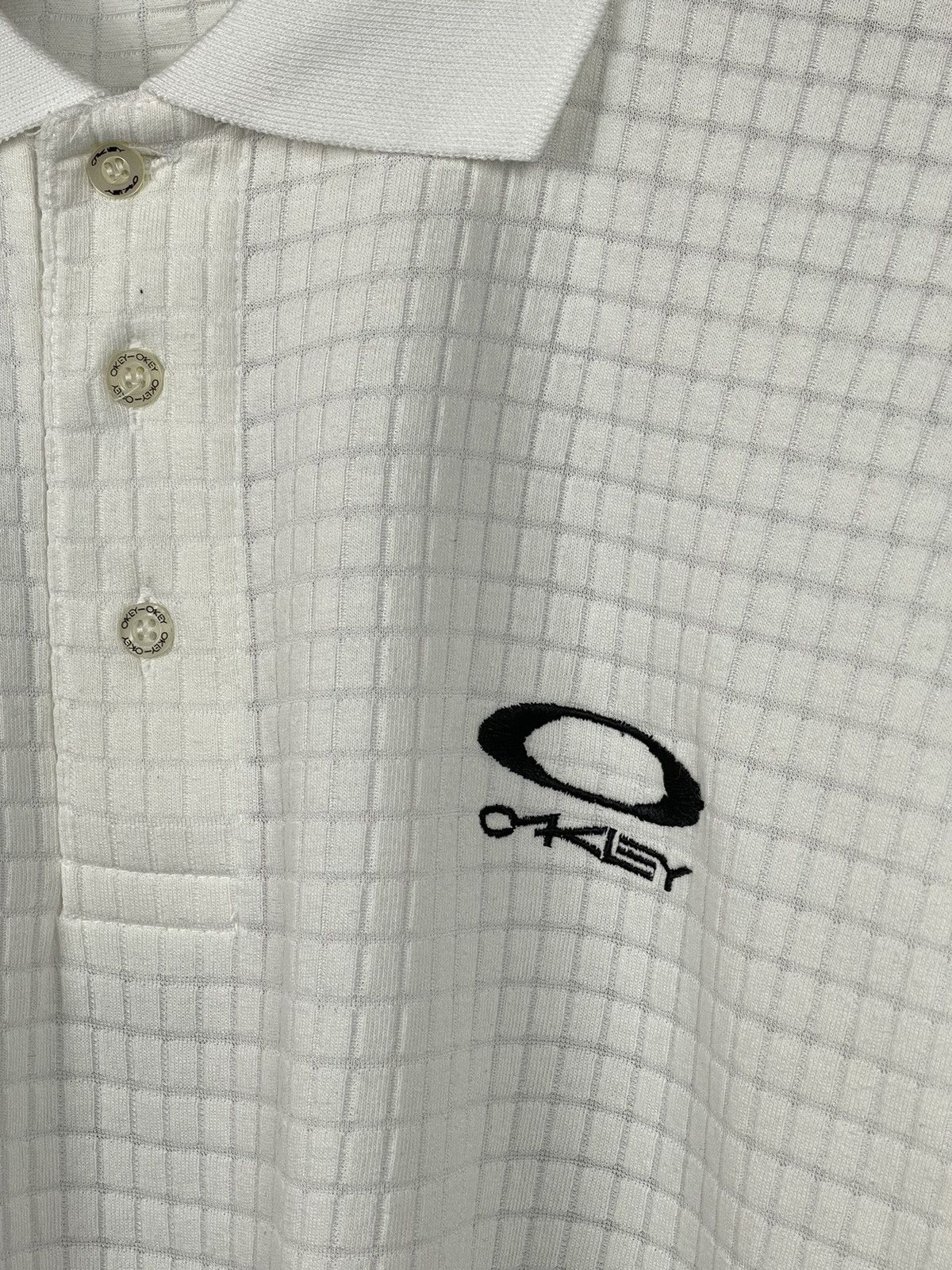 Oakley Oakley Textured Vintage Polo T-Shirt Men’s Size XL Size US XL / EU 56 / 4 - 11 Thumbnail