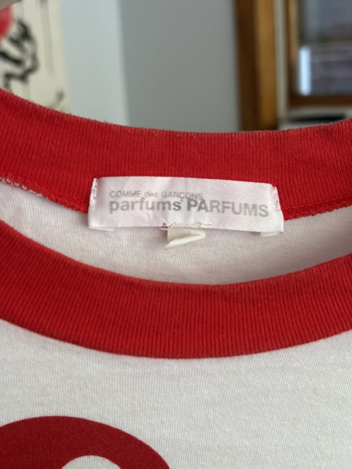 Comme des Garcons Parfums “Over The Moon” Ringer Tee Size US M / EU 48-50 / 2 - 4 Thumbnail
