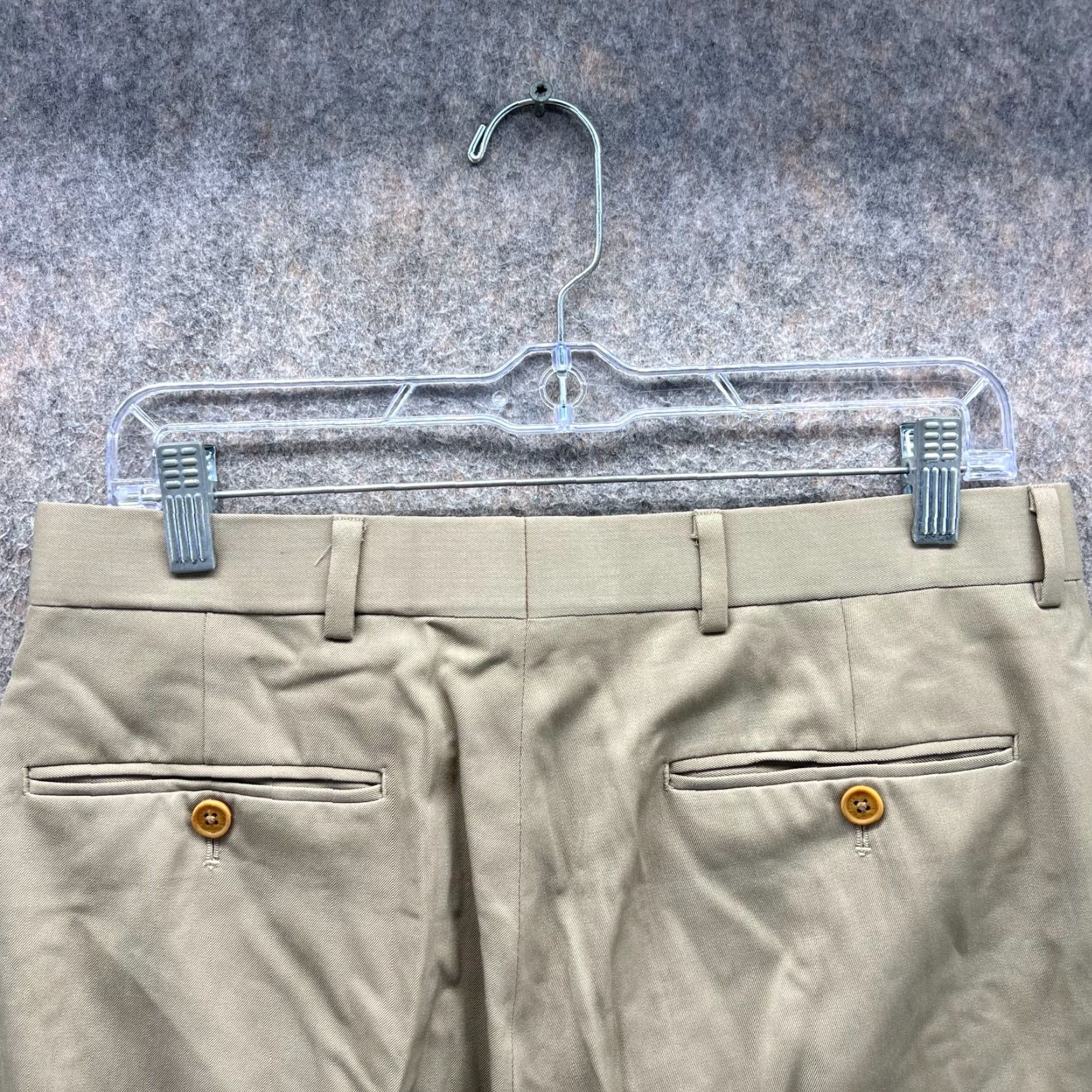 Brooks Brothers Brooks Brothers Pants Men 32x32 Khaki Chino Pleated Regent Tan Beige Trousers Size US 32 / EU 48 - 4 Thumbnail