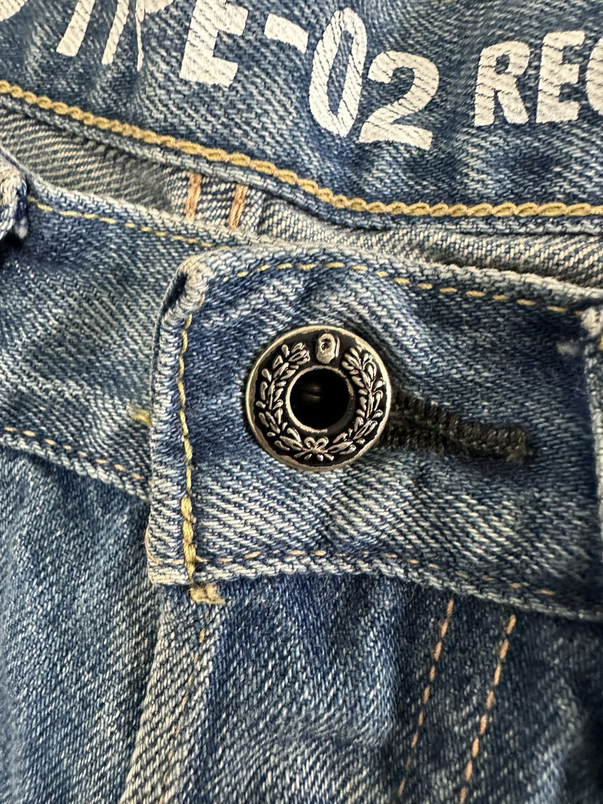 Bape Bape 1999 Type-02 Distressed Denim Jeans Size M Size US 32 / EU 48 - 4 Thumbnail