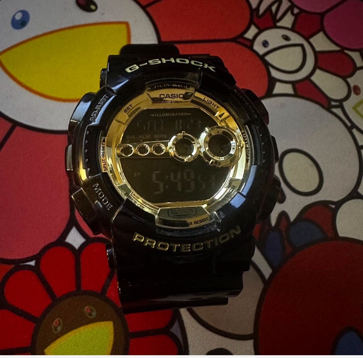 G Shock Black & Gold Gshock Casio Size ONE SIZE - 1 Preview