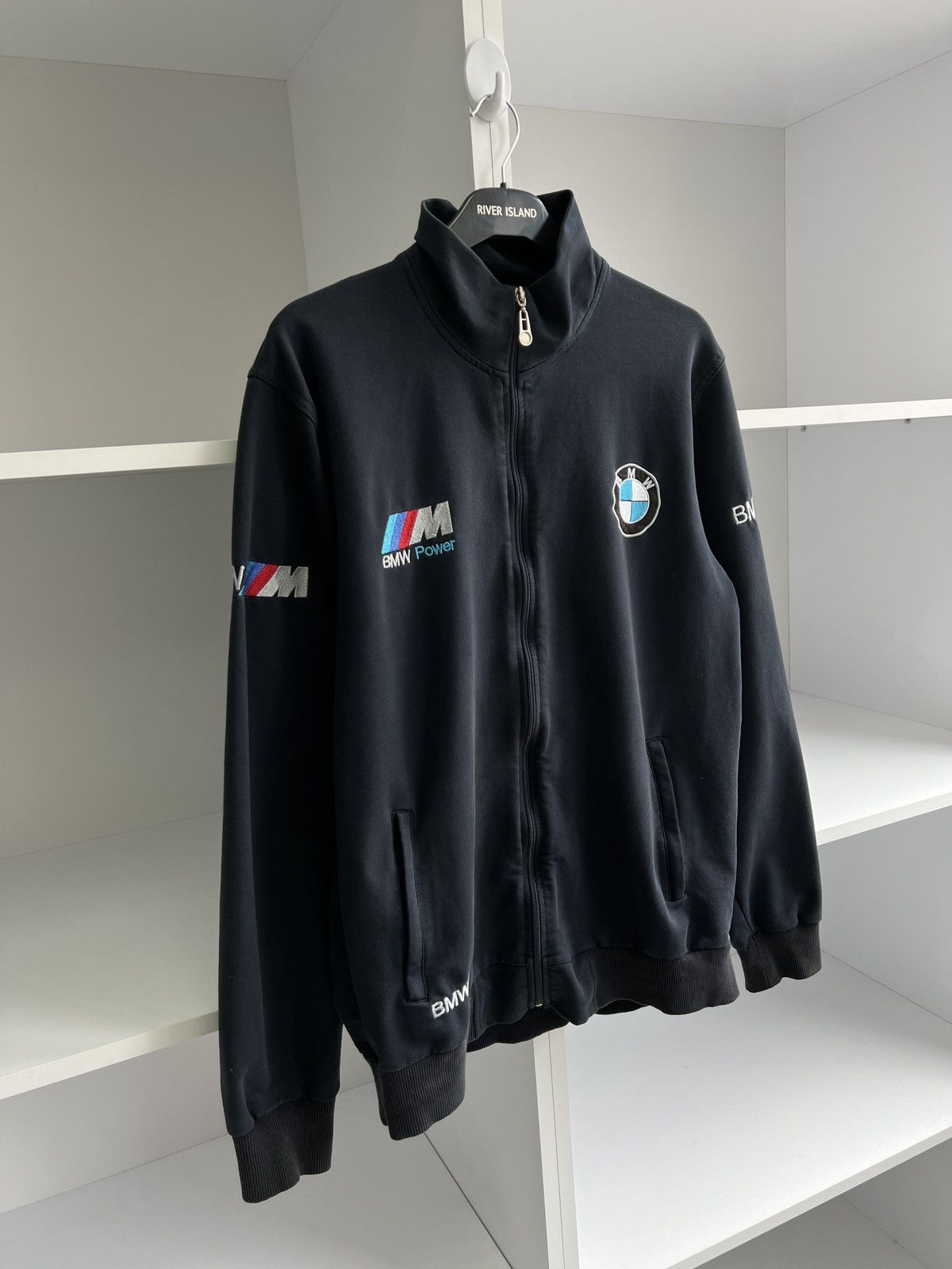 BMW × Vintage Vintage BMW Racing zip sweatshirt Size US L / EU 52-54 / 3 - 6 Thumbnail
