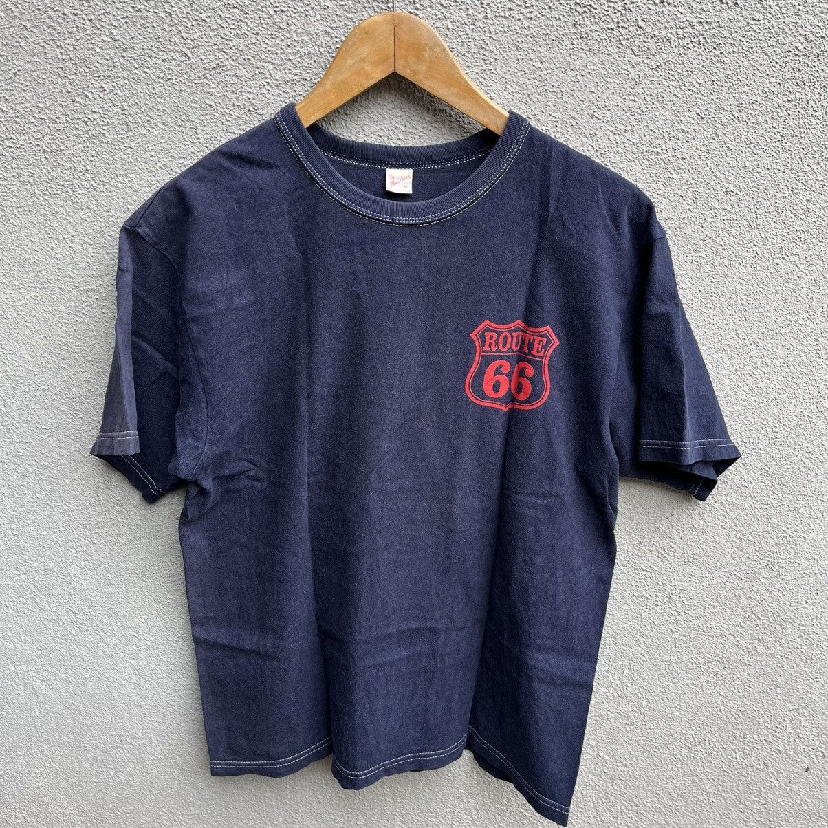 The Flat Head THE FLAT HEAD route 66 tee Size US M / EU 48-50 / 2 - 2 Thumbnail
