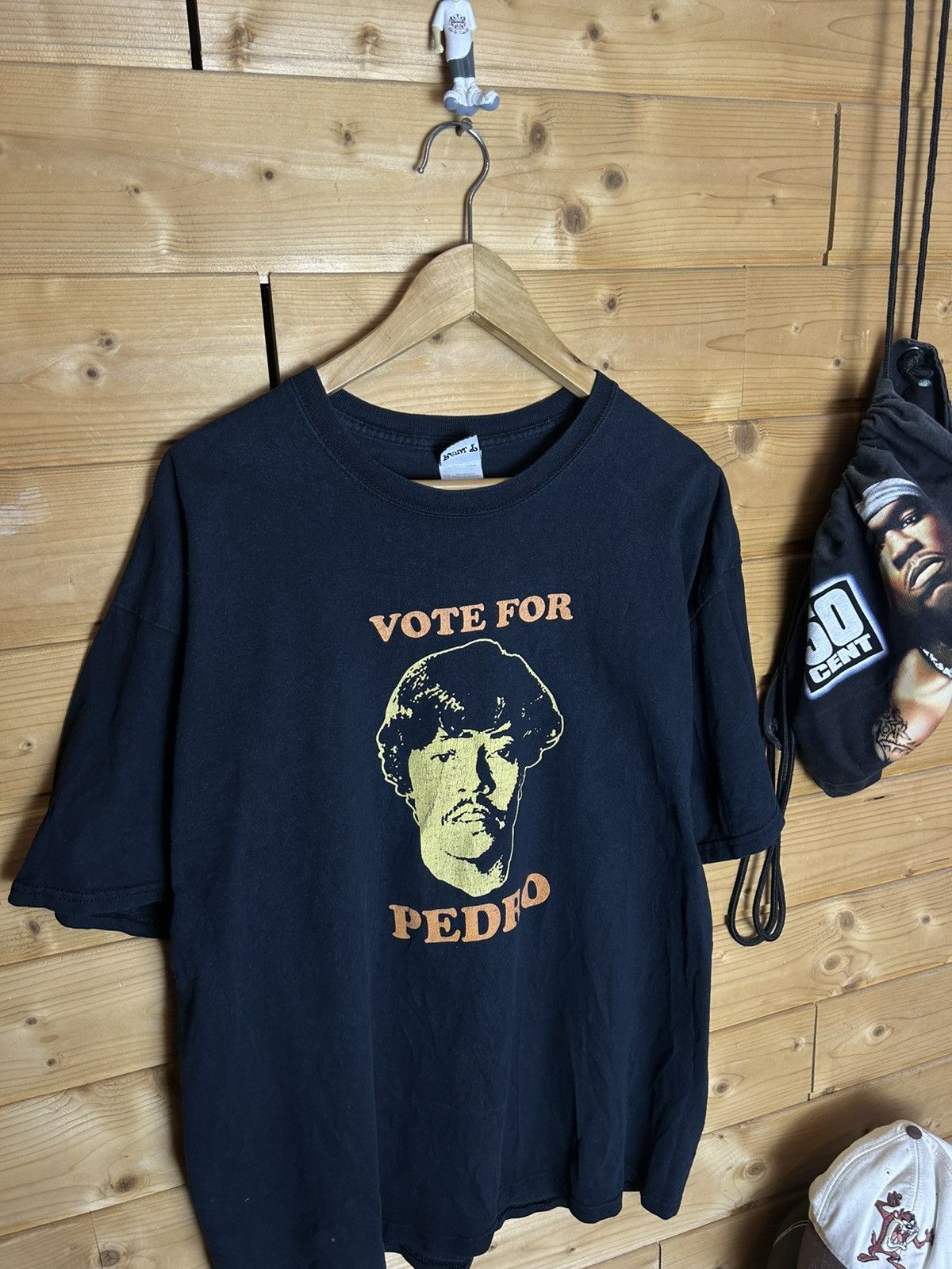 Vintage Vintage vote for Pedro t shirt Size US XL / EU 56 / 4 - 3 Thumbnail