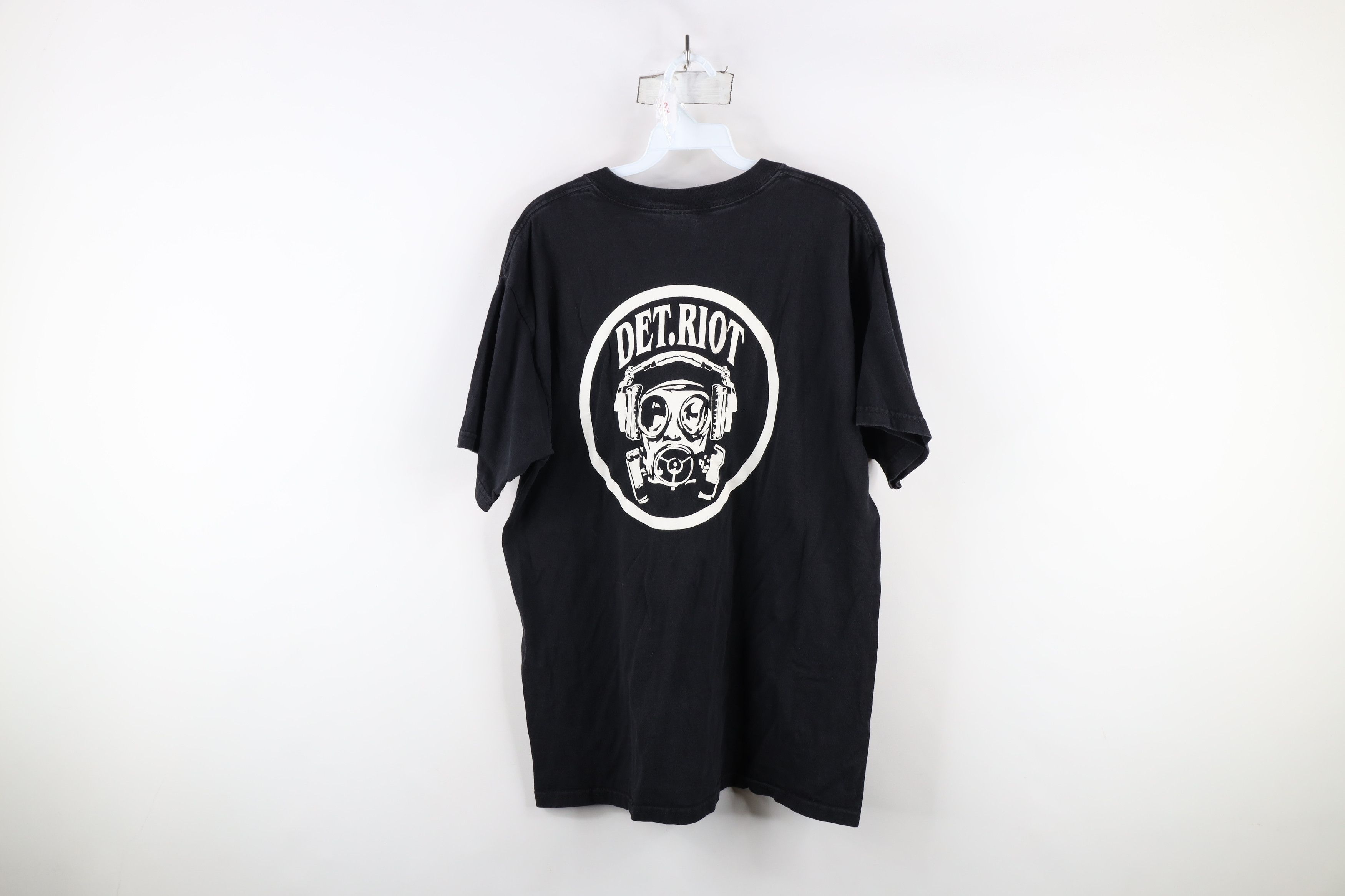 Vintage Vintage Y2K Moody Det.Riot 67 Band House Music T-Shirt Black Size US L / EU 52-54 / 3 - 11 Thumbnail