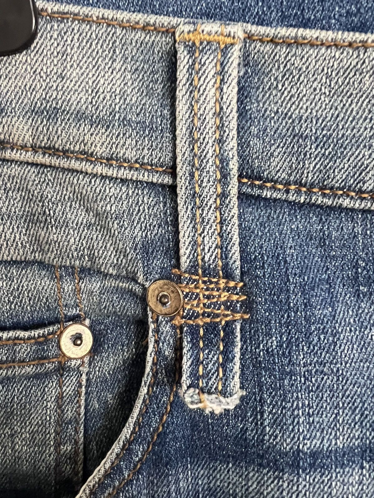 R13 Faded dirty wash SS16 Boy jeans,sz 33, Italy, worn X 2 Size US 33 - 15 Thumbnail