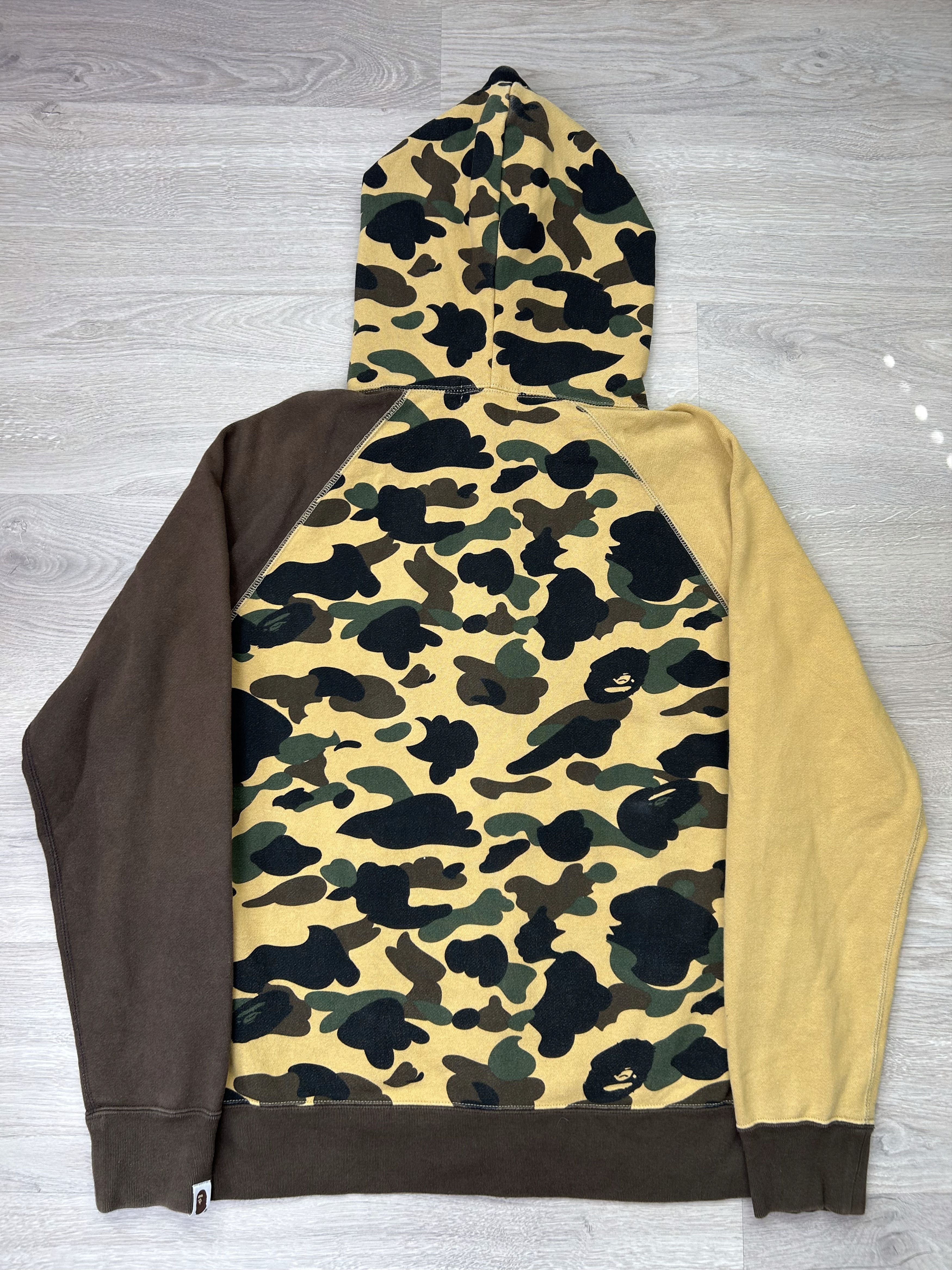 Bape BAPE 1st Camo Crazy College Full Zip Hoodie [Size L] Size US L / EU 52-54 / 3 - 2 Thumbnail