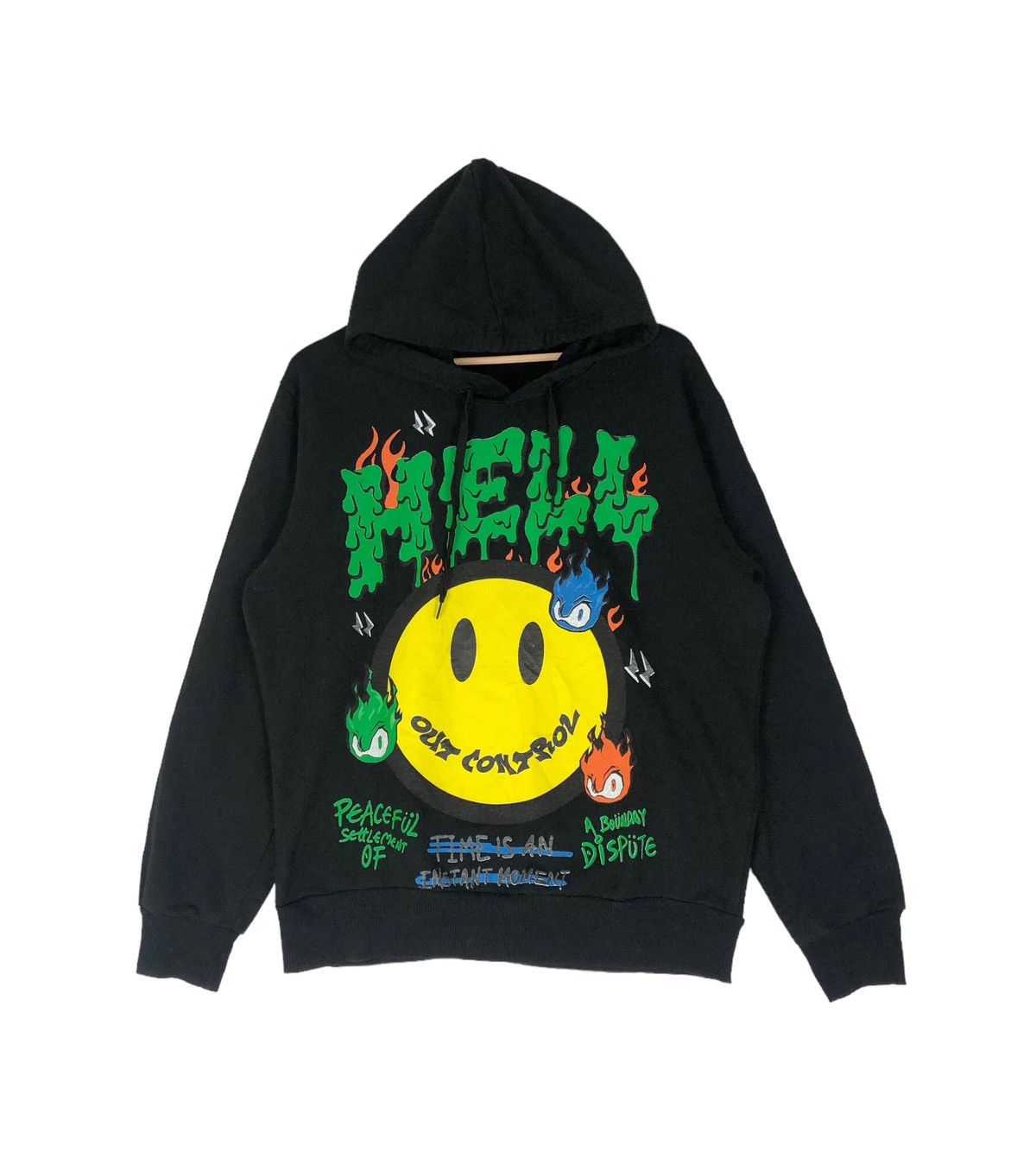 Japanese Brand Smile HELL Out Control Graphics Hoodie Size US L / EU 52-54 / 3 - 1 Thumbnail
