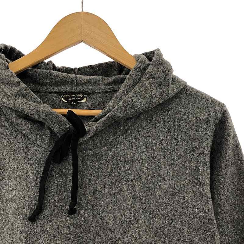 Comme des Garcons Homme Plus Hoodie Docking Wool Pullover Size US XS / EU 42 / 0 - 2 Thumbnail