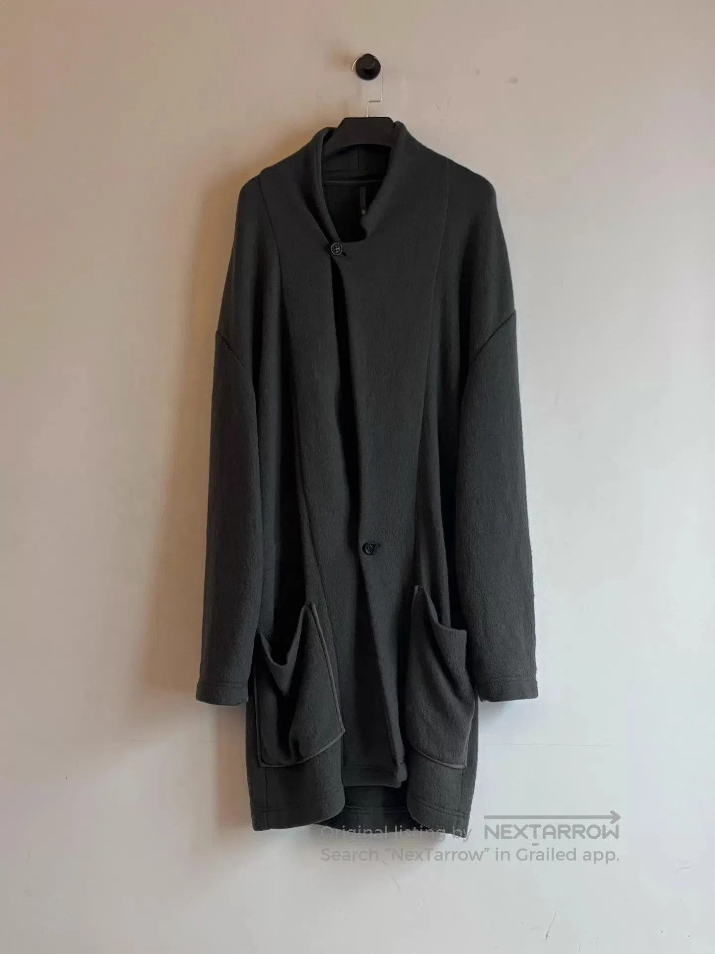 Damir Doma Gray Oversized Long Coat . Size US XS / EU 42 / 0 - 4 Thumbnail