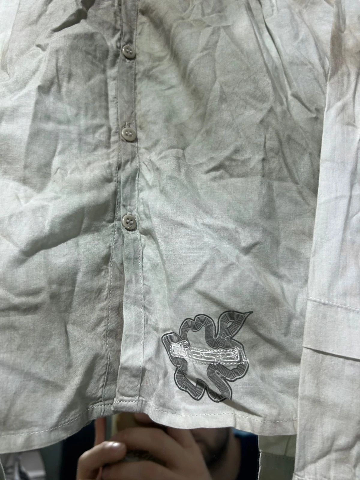Diesel Diesel Vintage Button Up Blouse Size S / US 4 / IT 40 - 2 Thumbnail